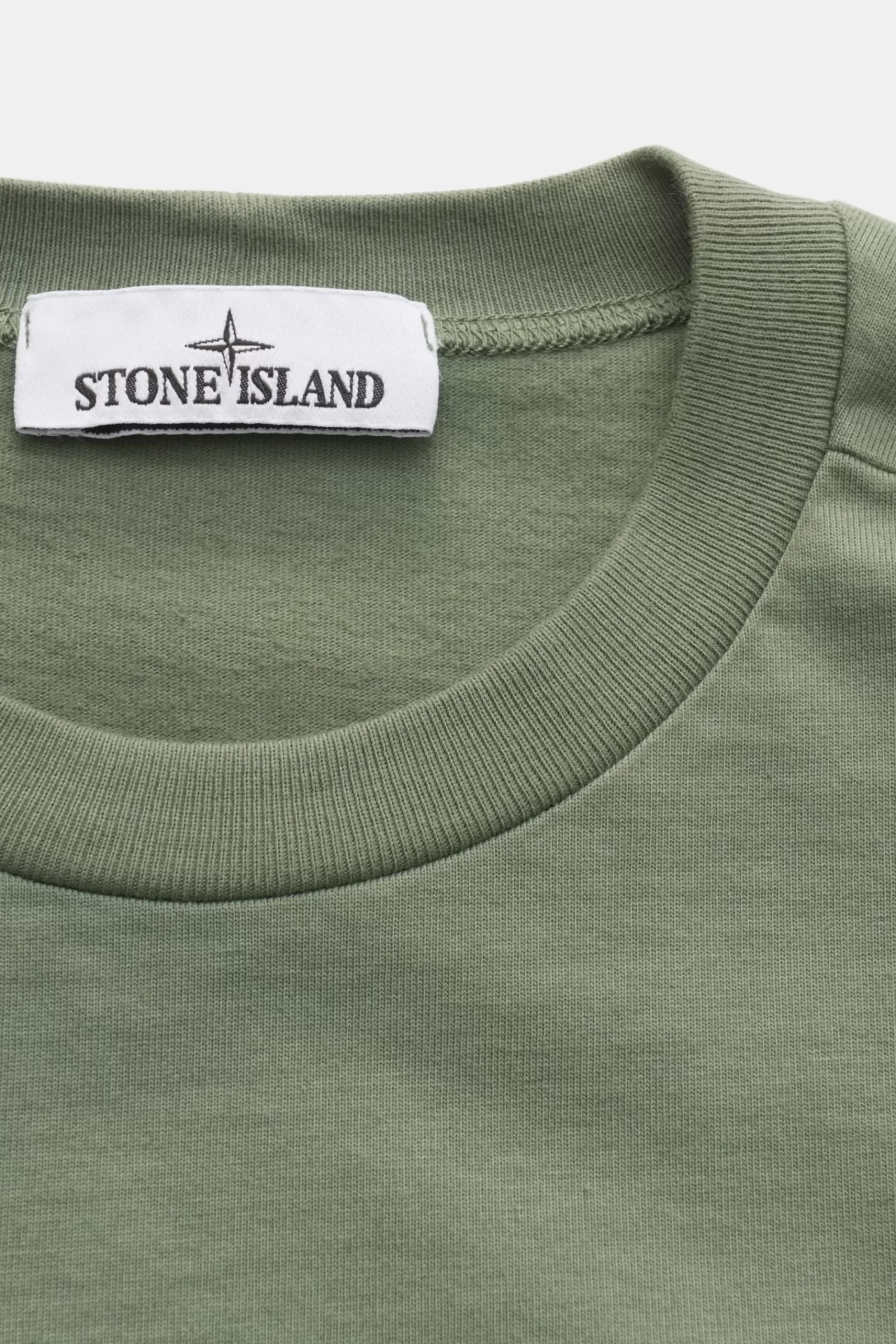 Crew Neck Sweatshirt Grey-Green^Stone Island Online