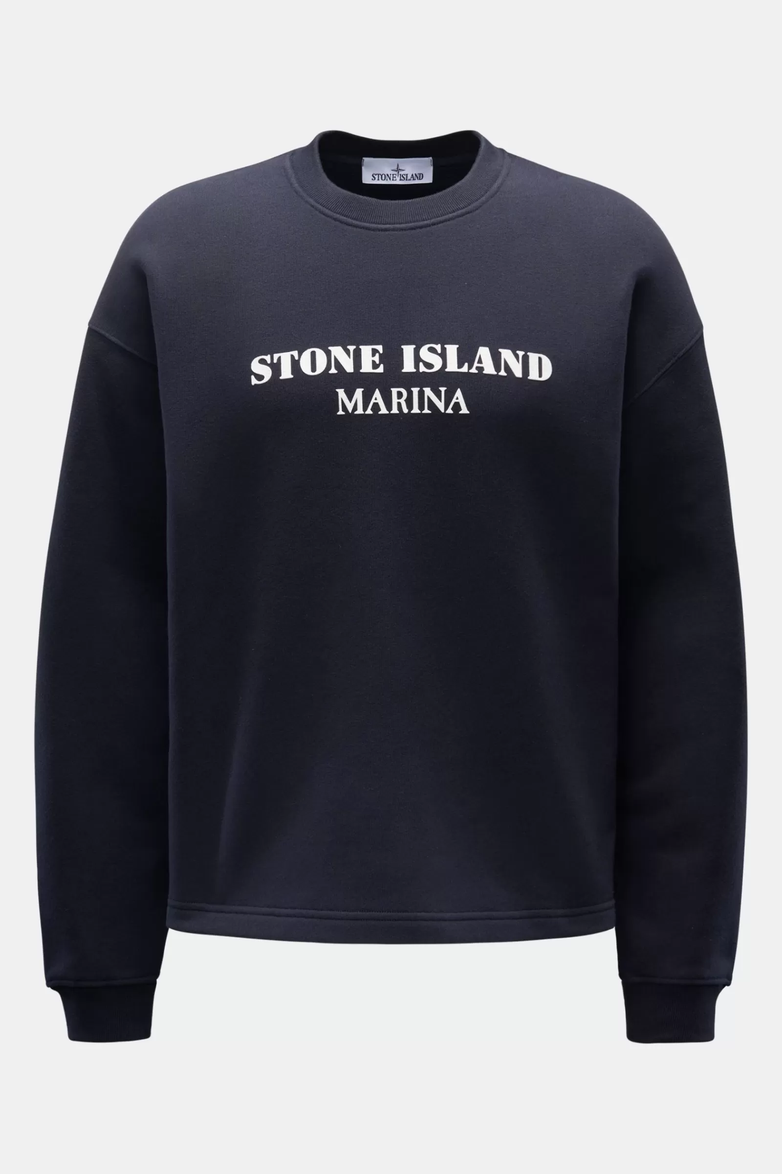 Crew Neck Sweatshirt 'Marina' Navy>Stone Island Outlet