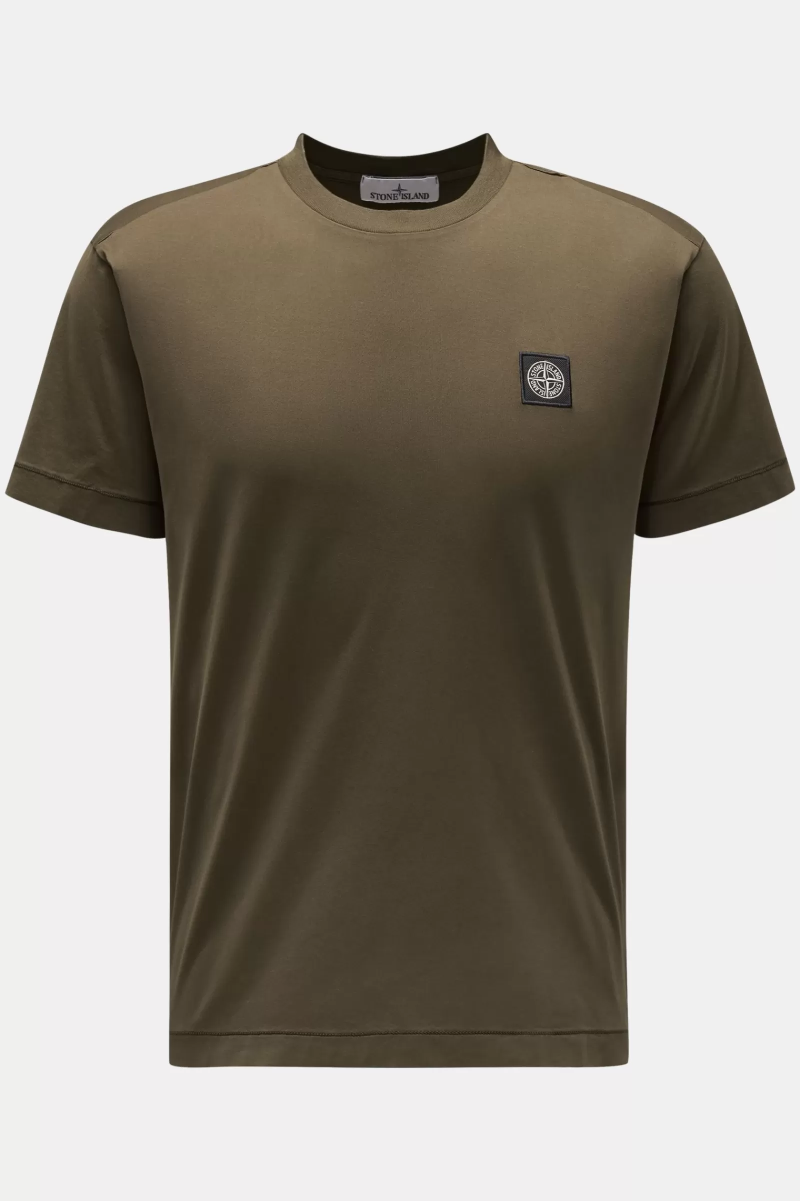 Crew Neck T-Shirt Olive>Stone Island New