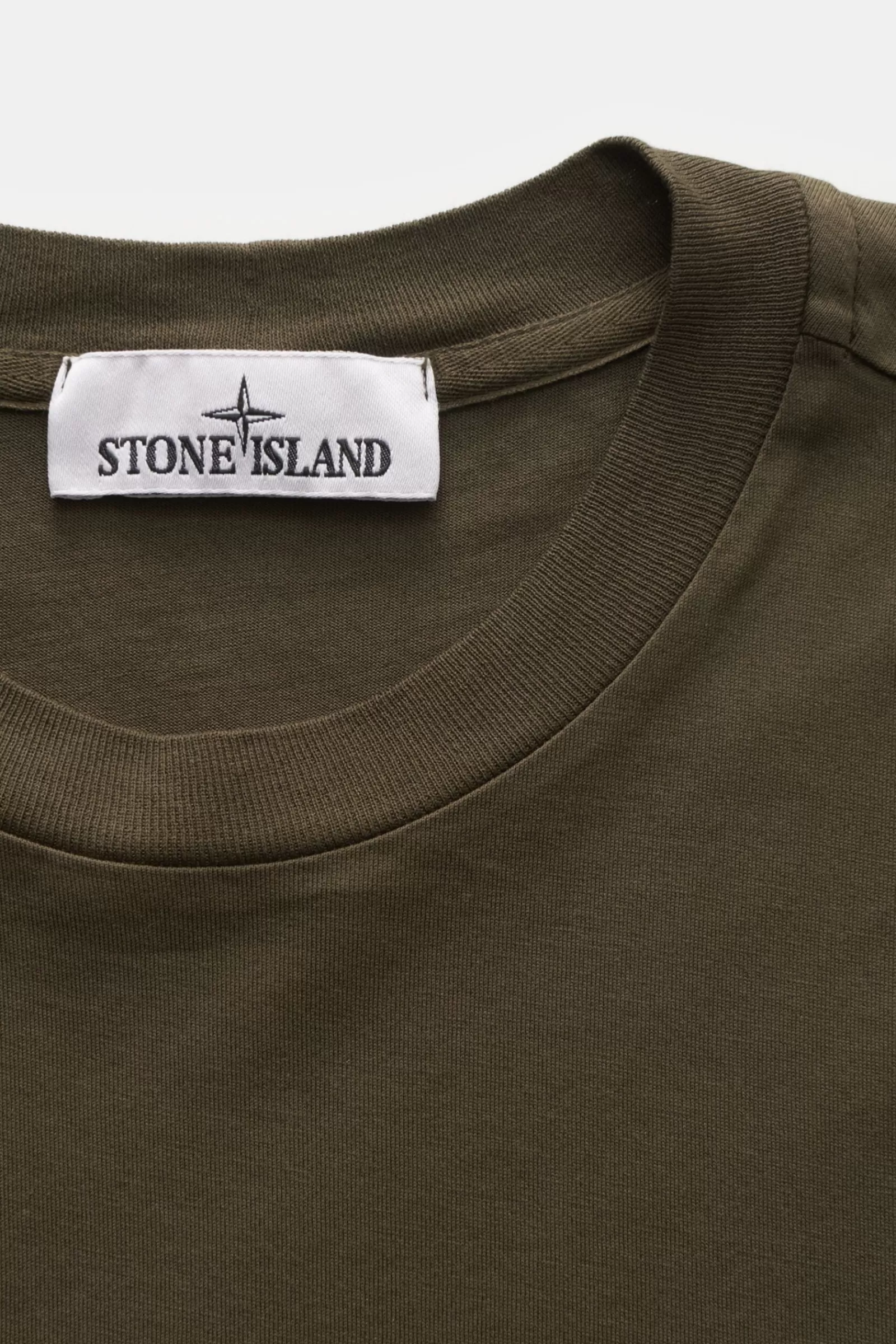 Crew Neck T-Shirt Olive>Stone Island New