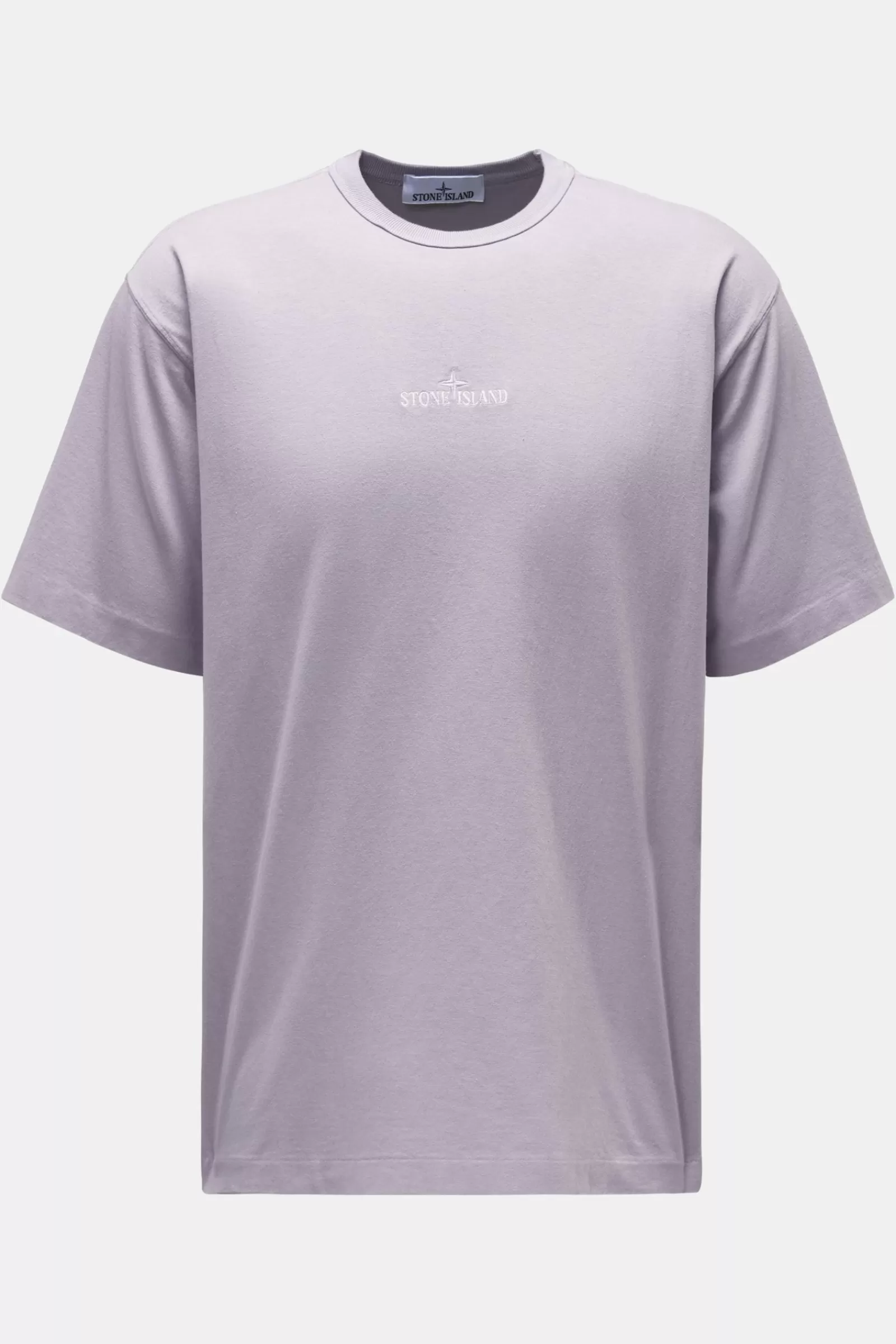 Crew Neck T-Shirt Purple>Stone Island Online