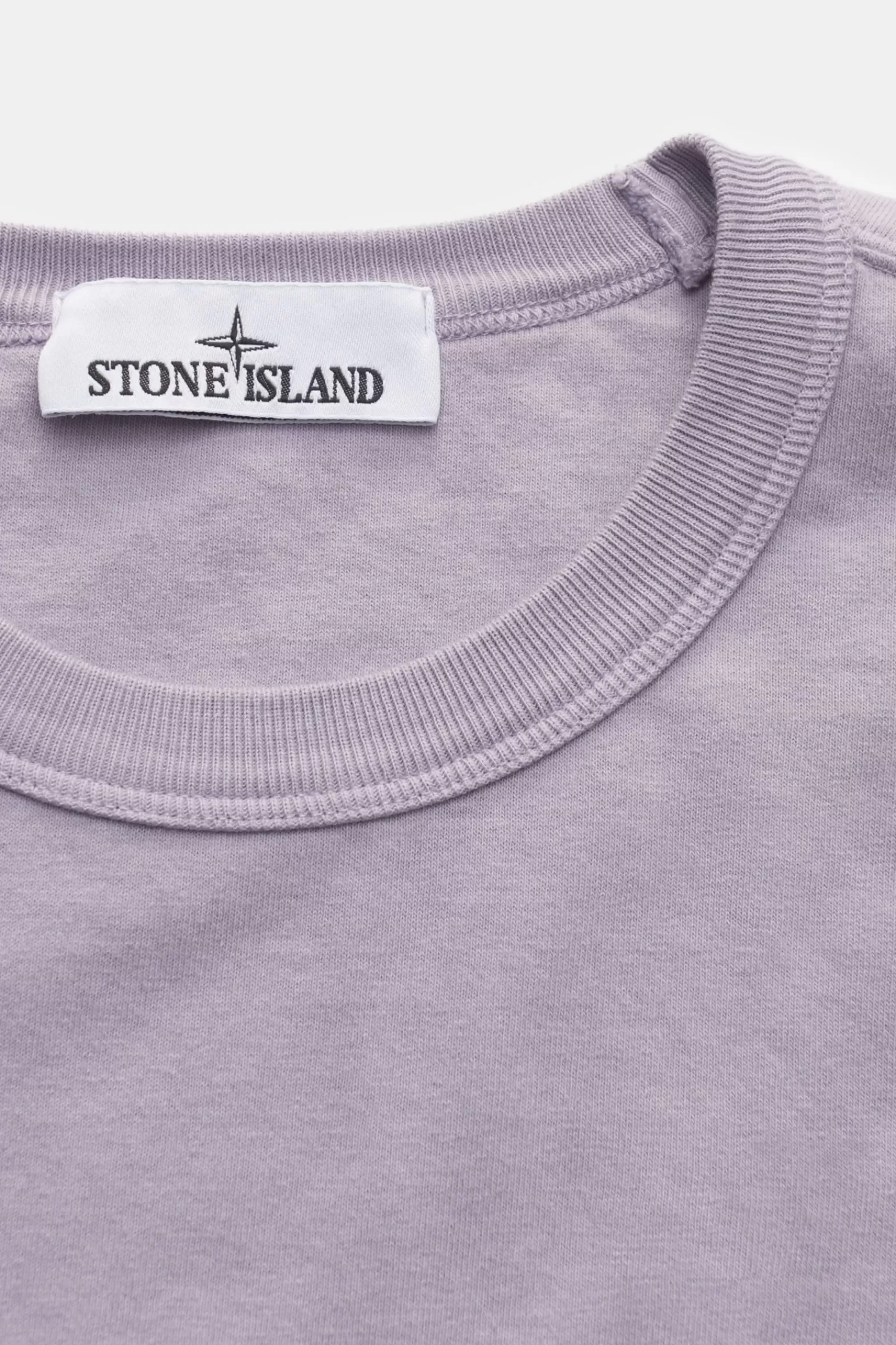 Crew Neck T-Shirt Purple>Stone Island Online