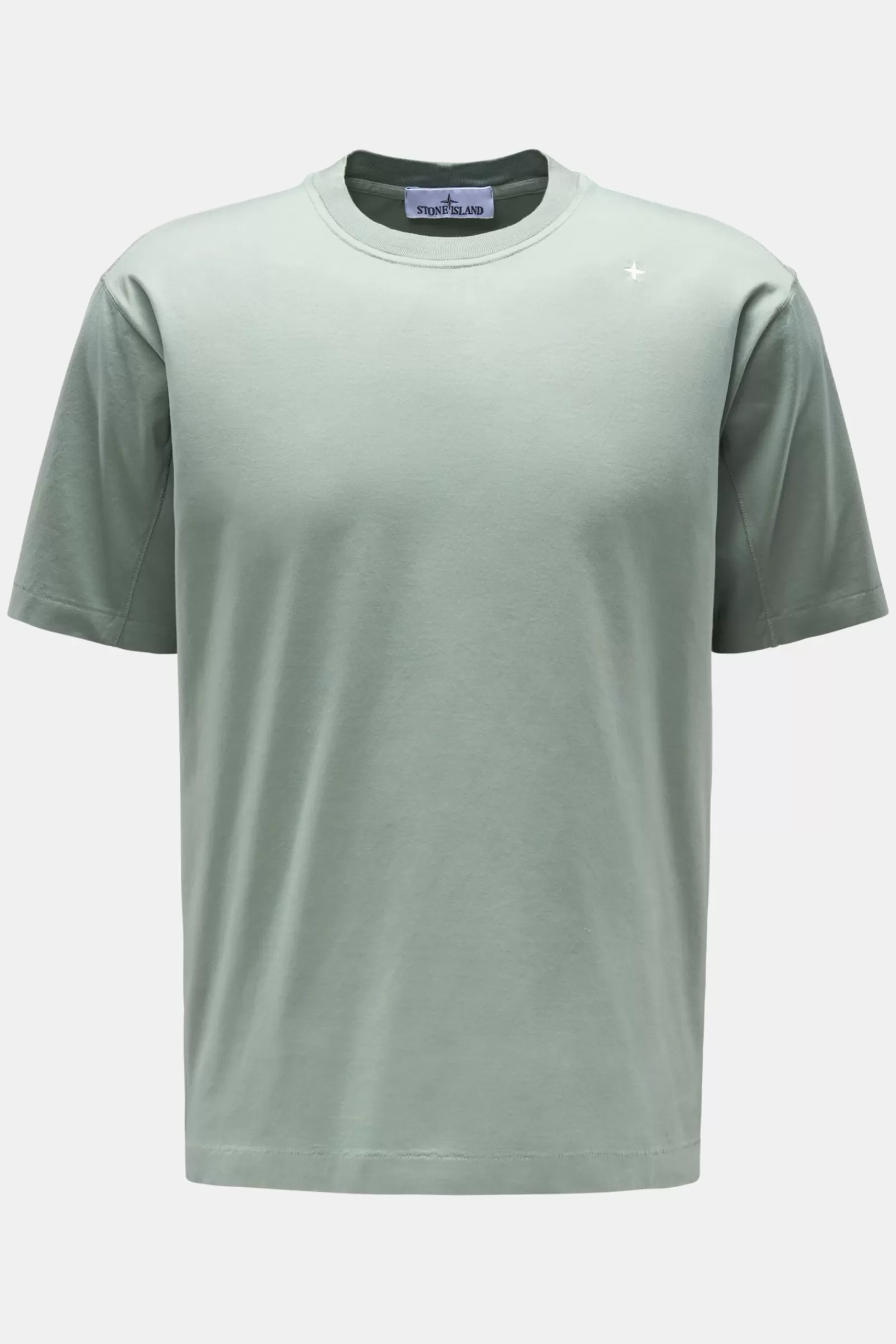 Crew Neck T-Shirt 'stellina' Grey-Green>Stone Island Best Sale