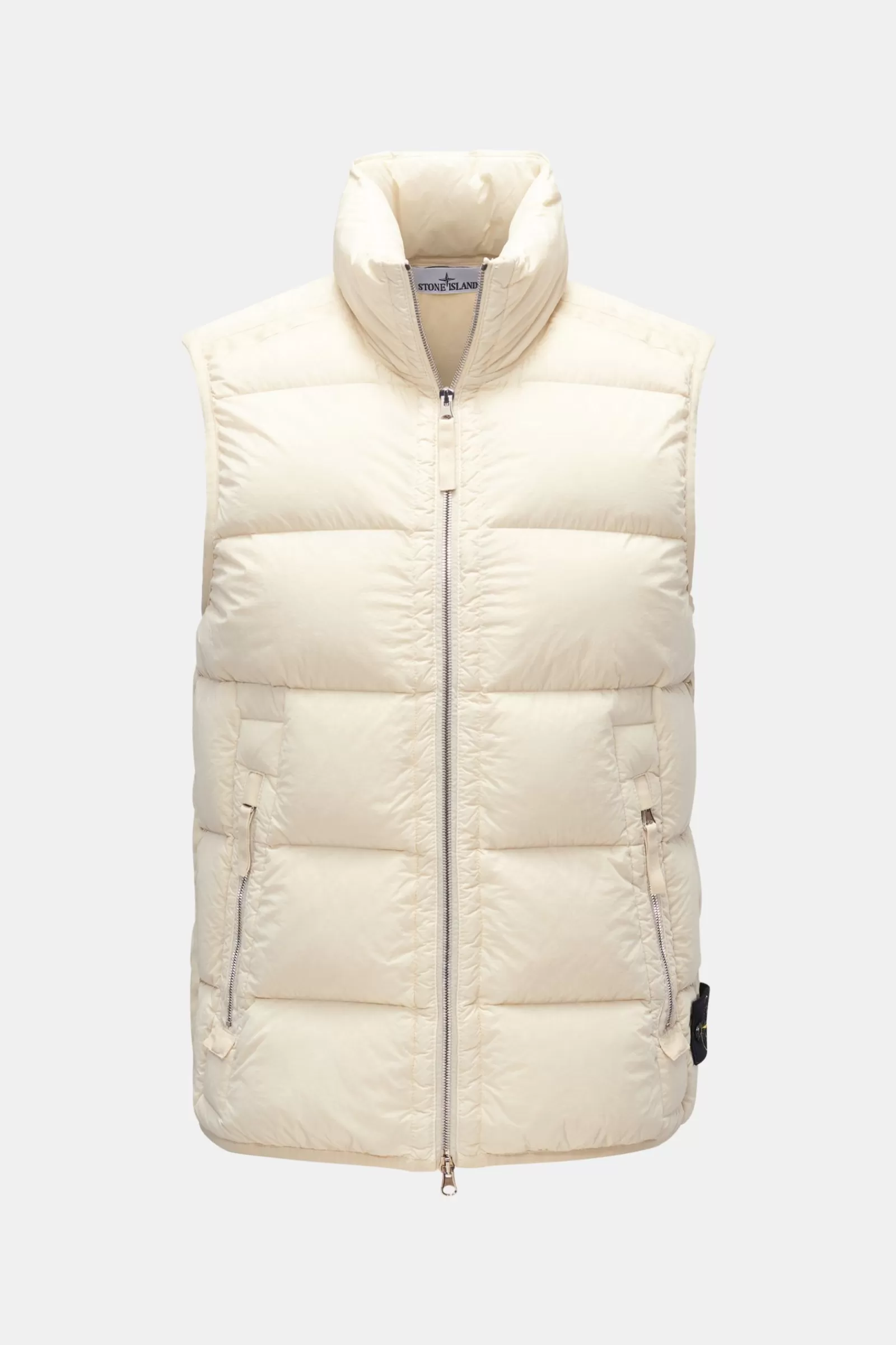 Down Gilet 'seamless Tunnel Nylon Down-Tc' Cream>Stone Island Flash Sale