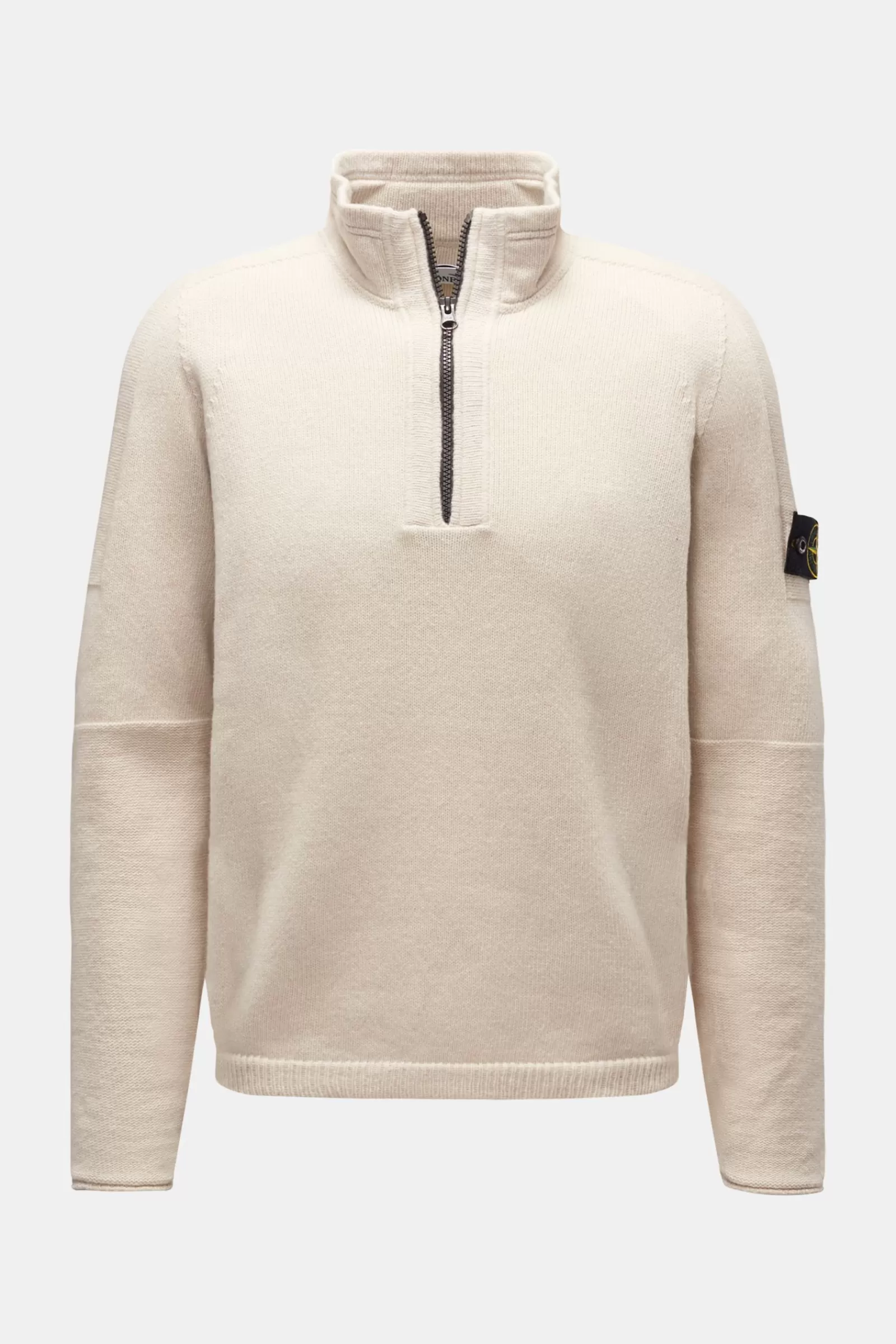 Half-Zip Jumper Cream^Stone Island Best Sale