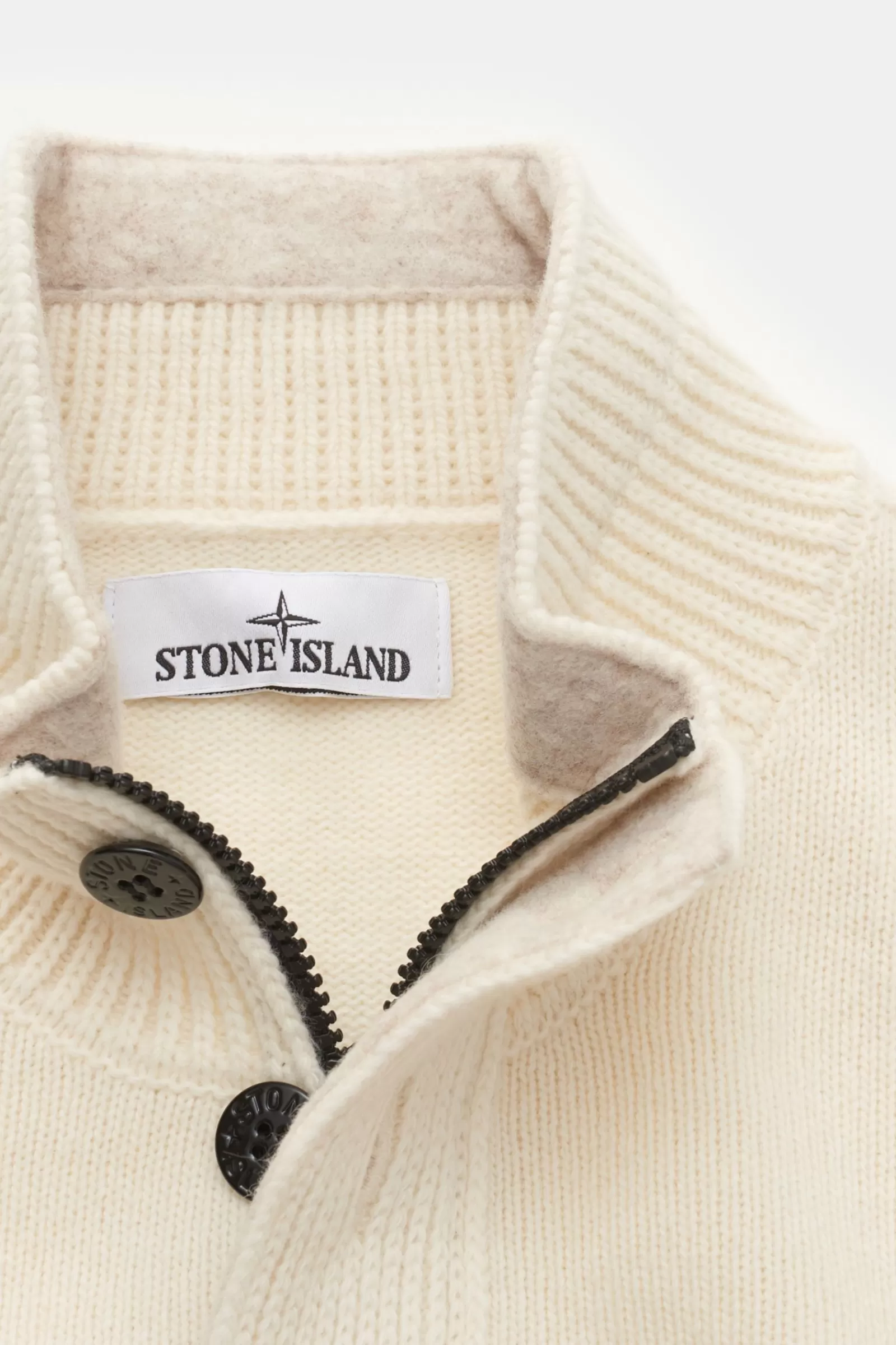 Half-Zip Jumper Cream^Stone Island Shop