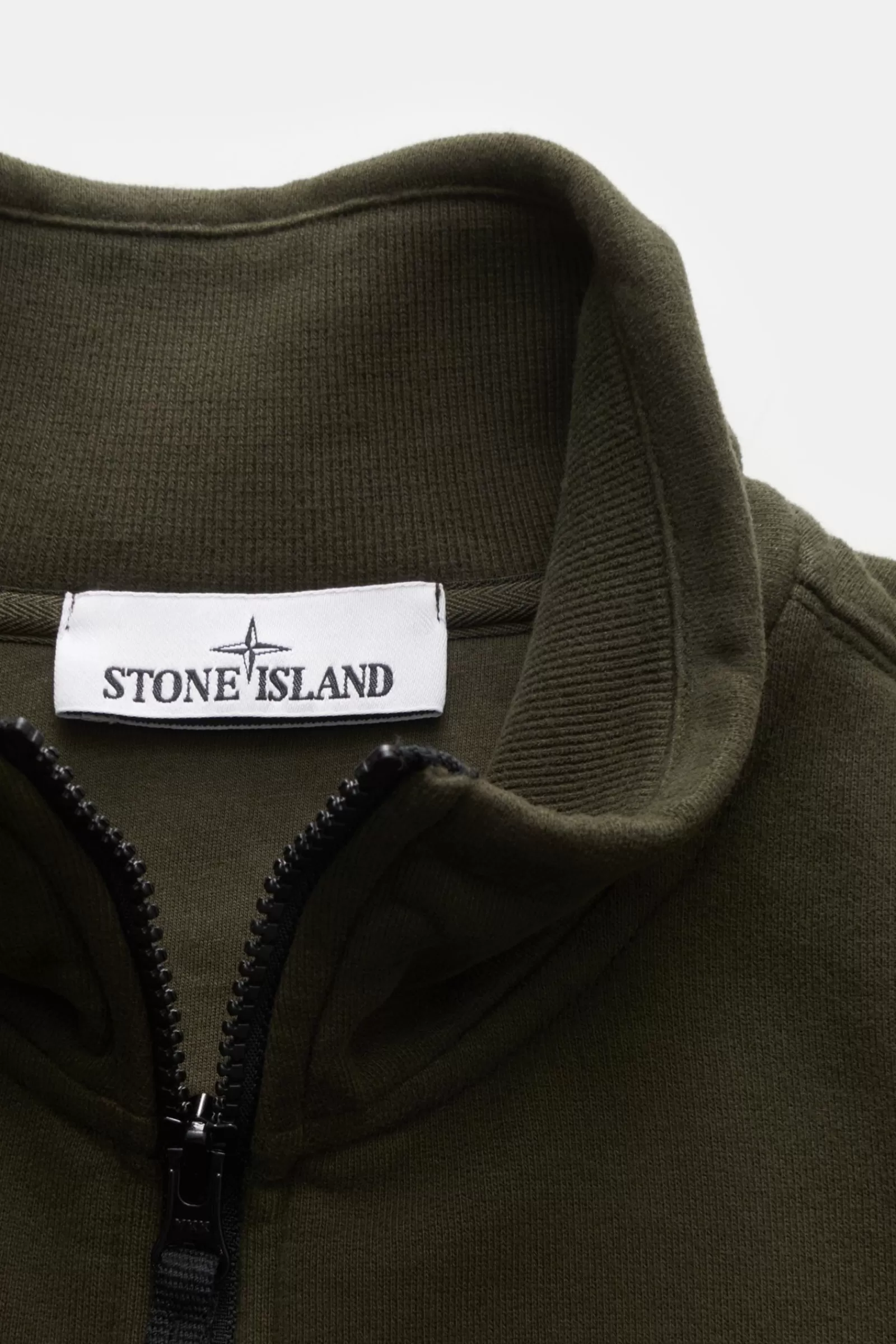 Half-Zip Jumper Dark Olive^Stone Island Best