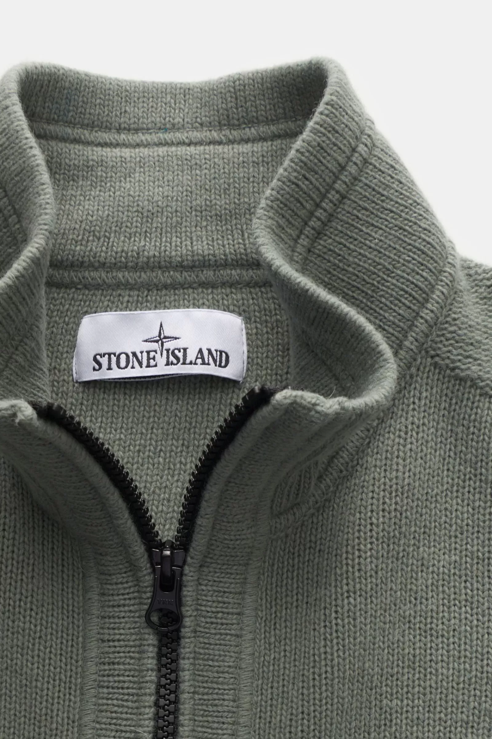 Half-Zip Jumper Grey Green^Stone Island Fashion