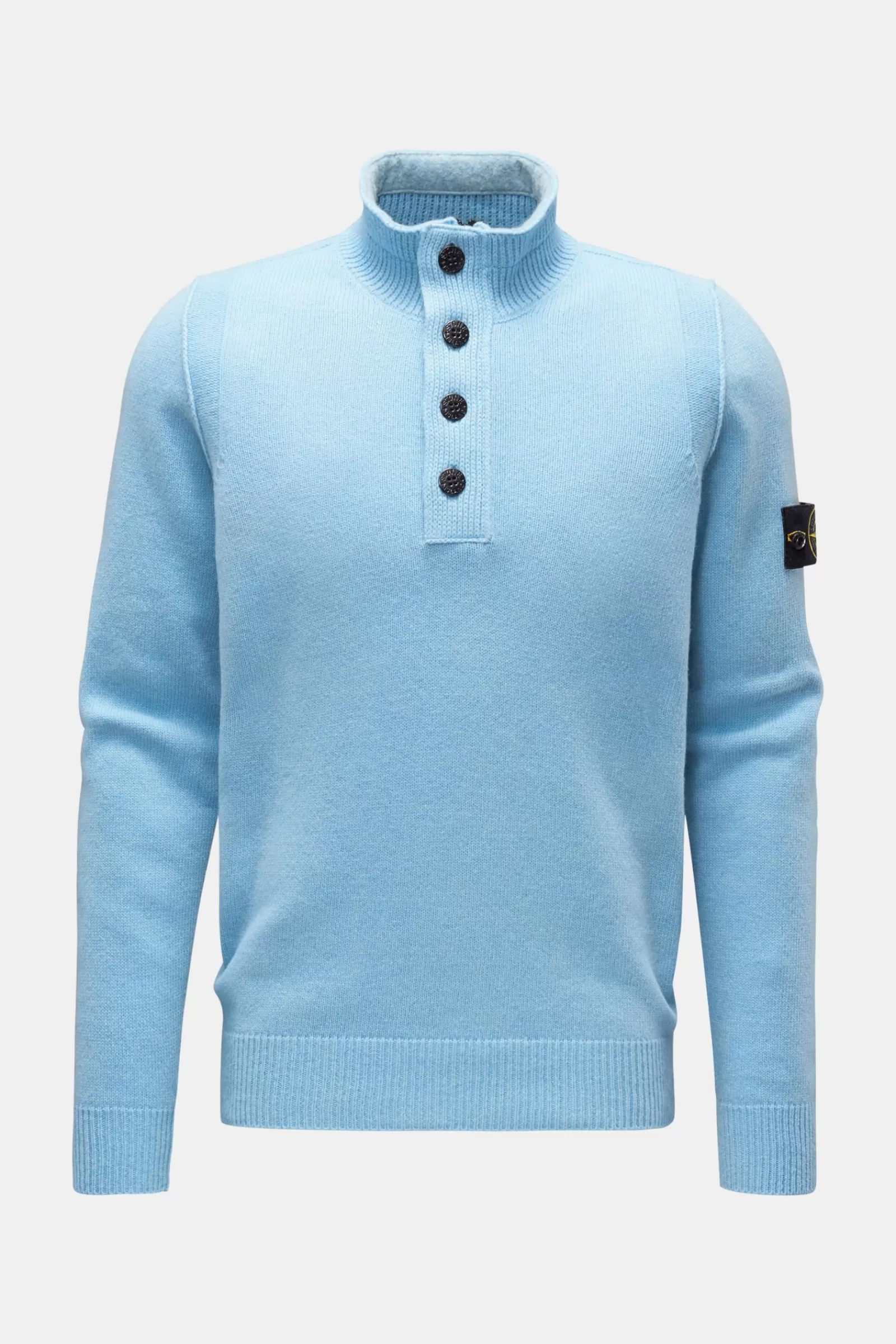 Half-Zip Jumper Light Blue^Stone Island Best Sale