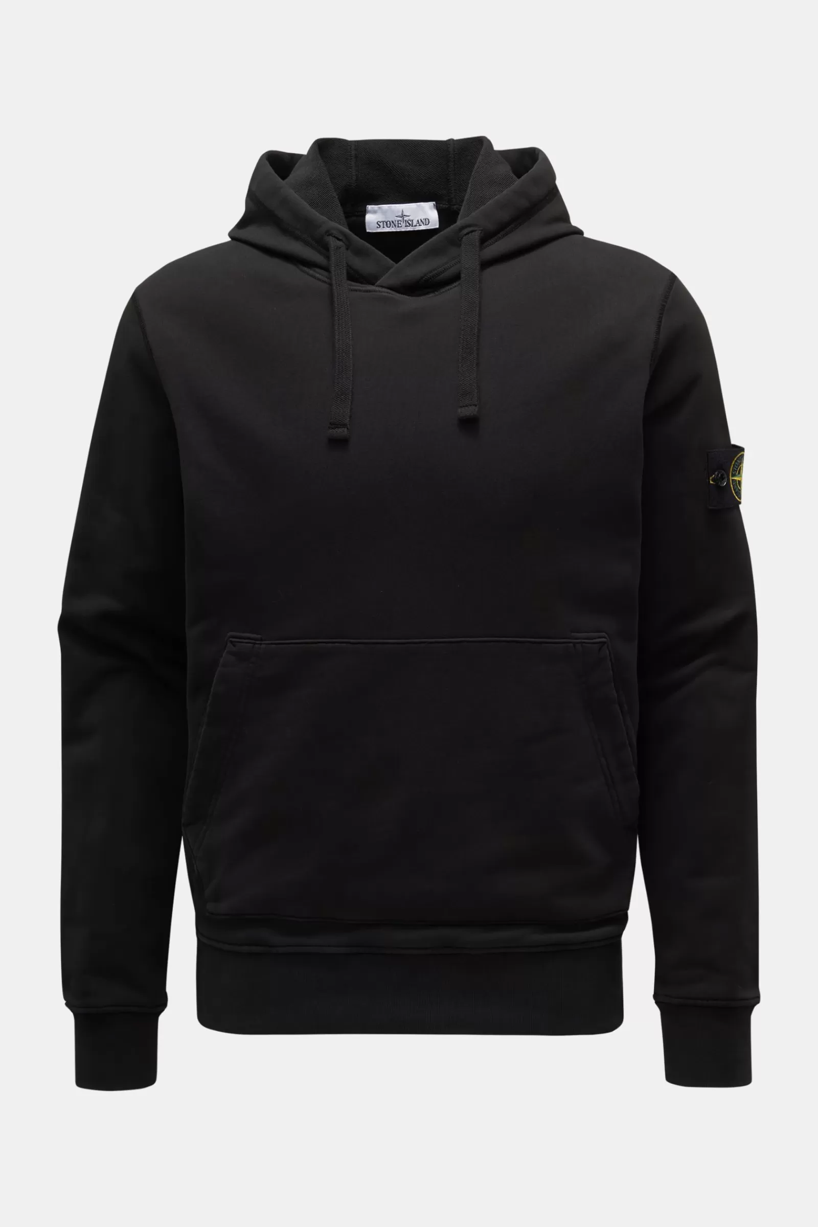 Hooded Jumper Black^Stone Island Hot