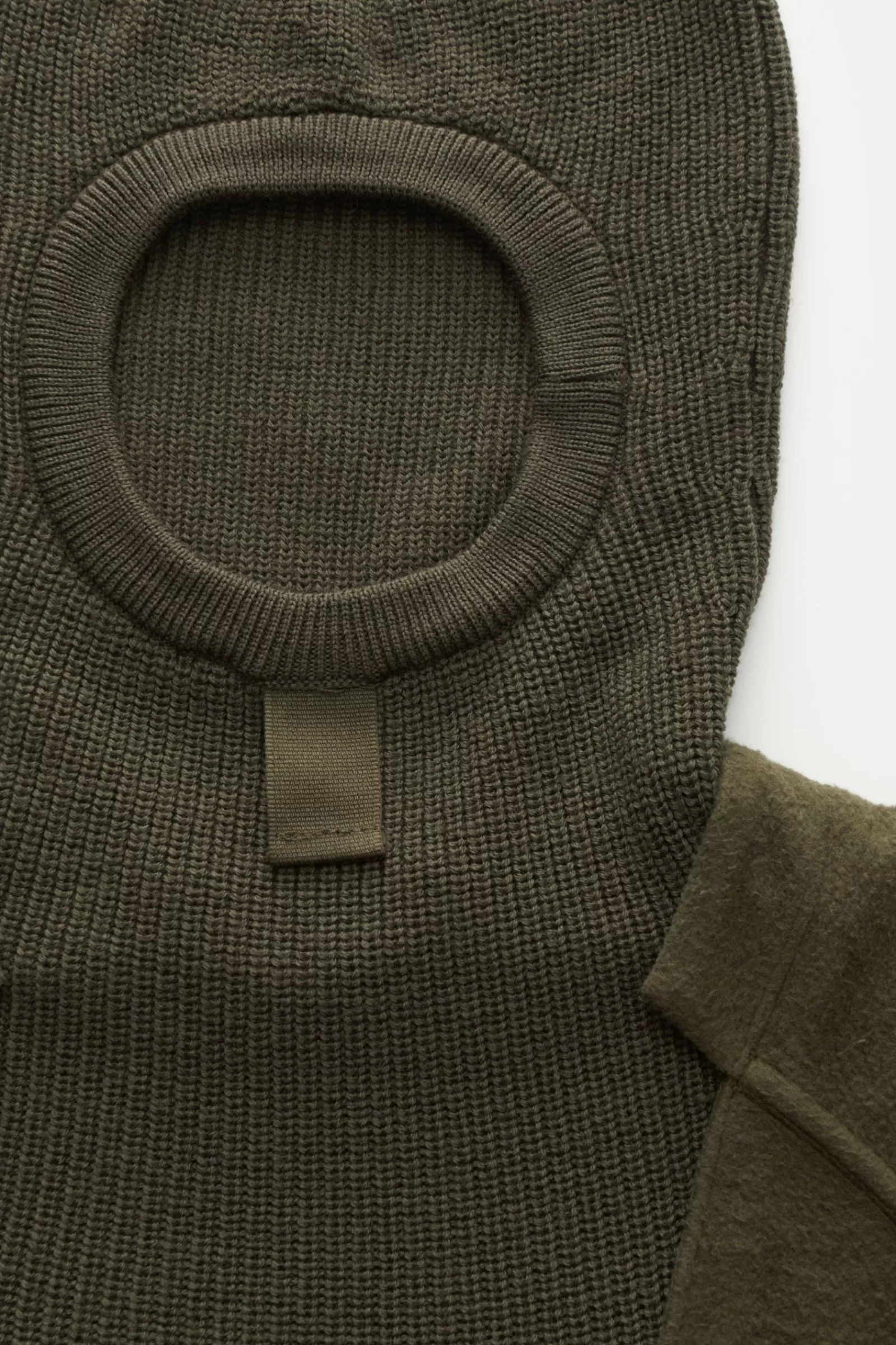 Hooded Jumper Olive^Stone Island Cheap