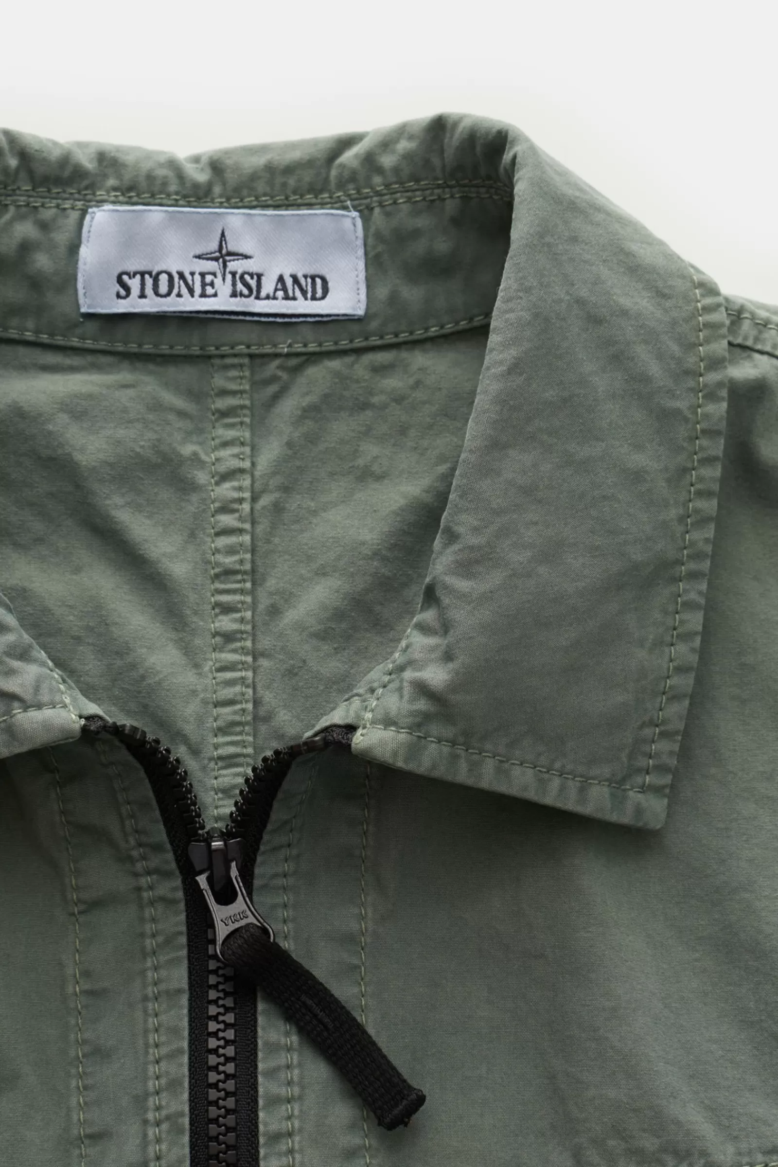 Overshirt Grey-Green>Stone Island Store