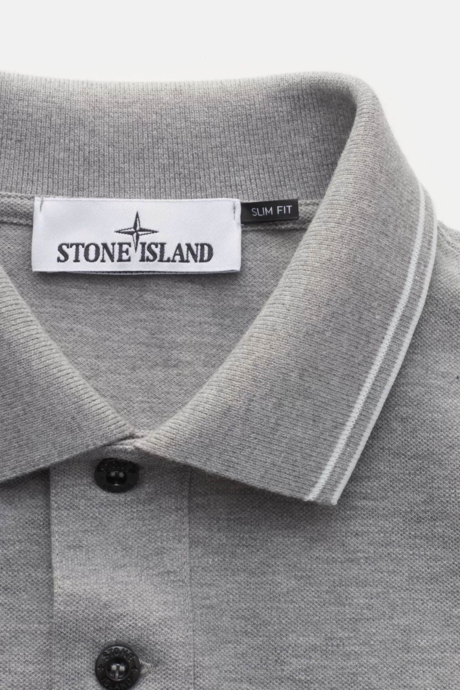 Polo Shirt Grey>Stone Island Outlet