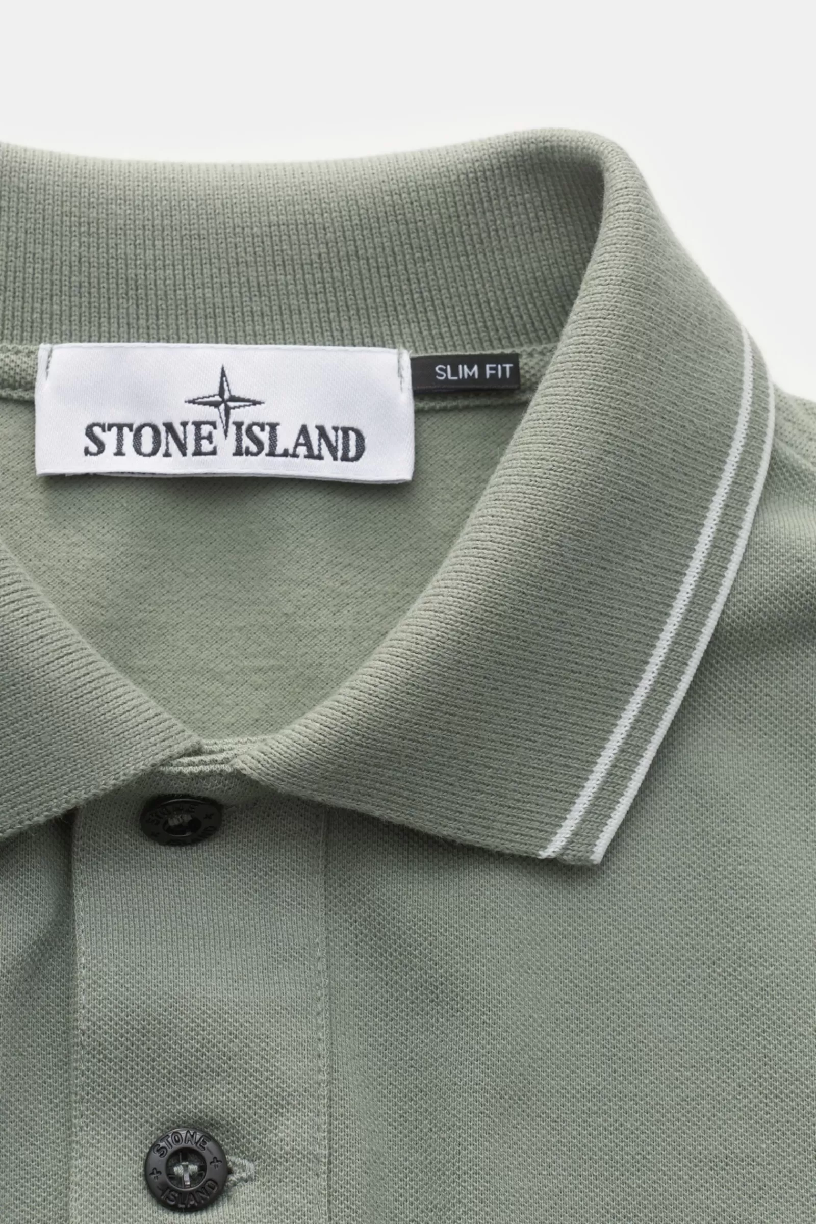 Polo Shirt Grey-Green>Stone Island Outlet