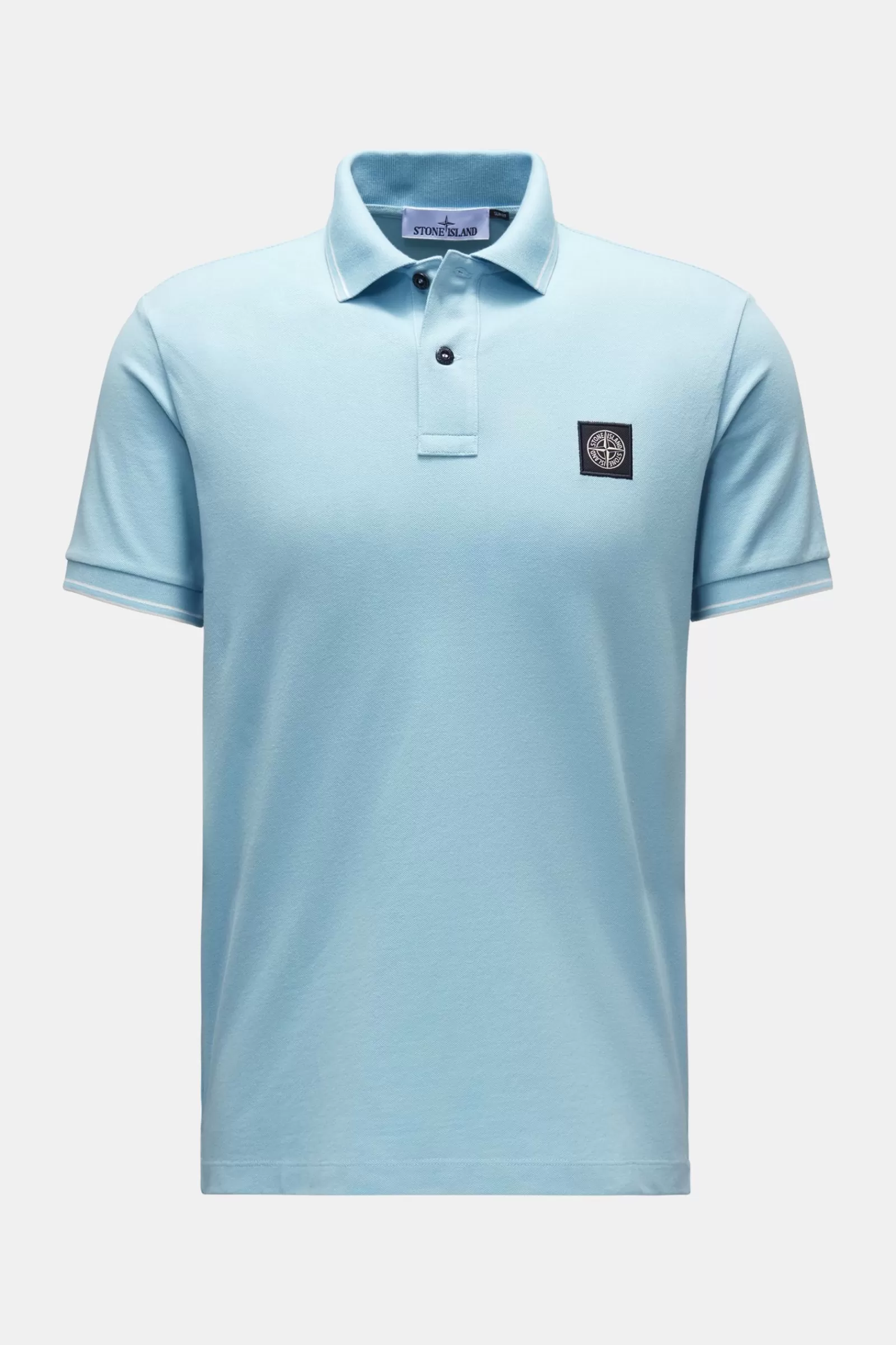 Polo Shirt Light Blue>Stone Island Discount