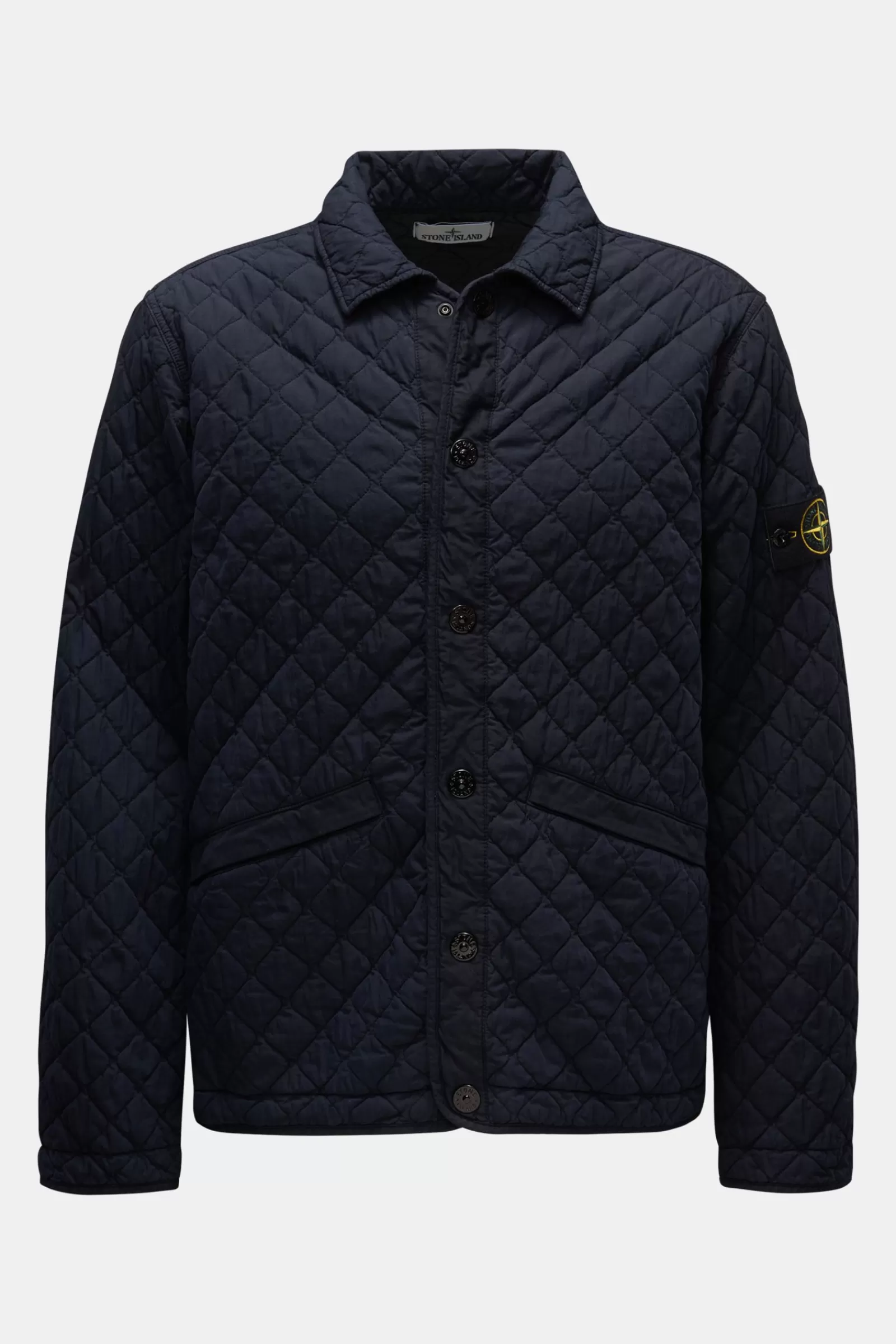 Quilted Jacket '50 Fili Quilted-Tc' Navy>Stone Island Cheap