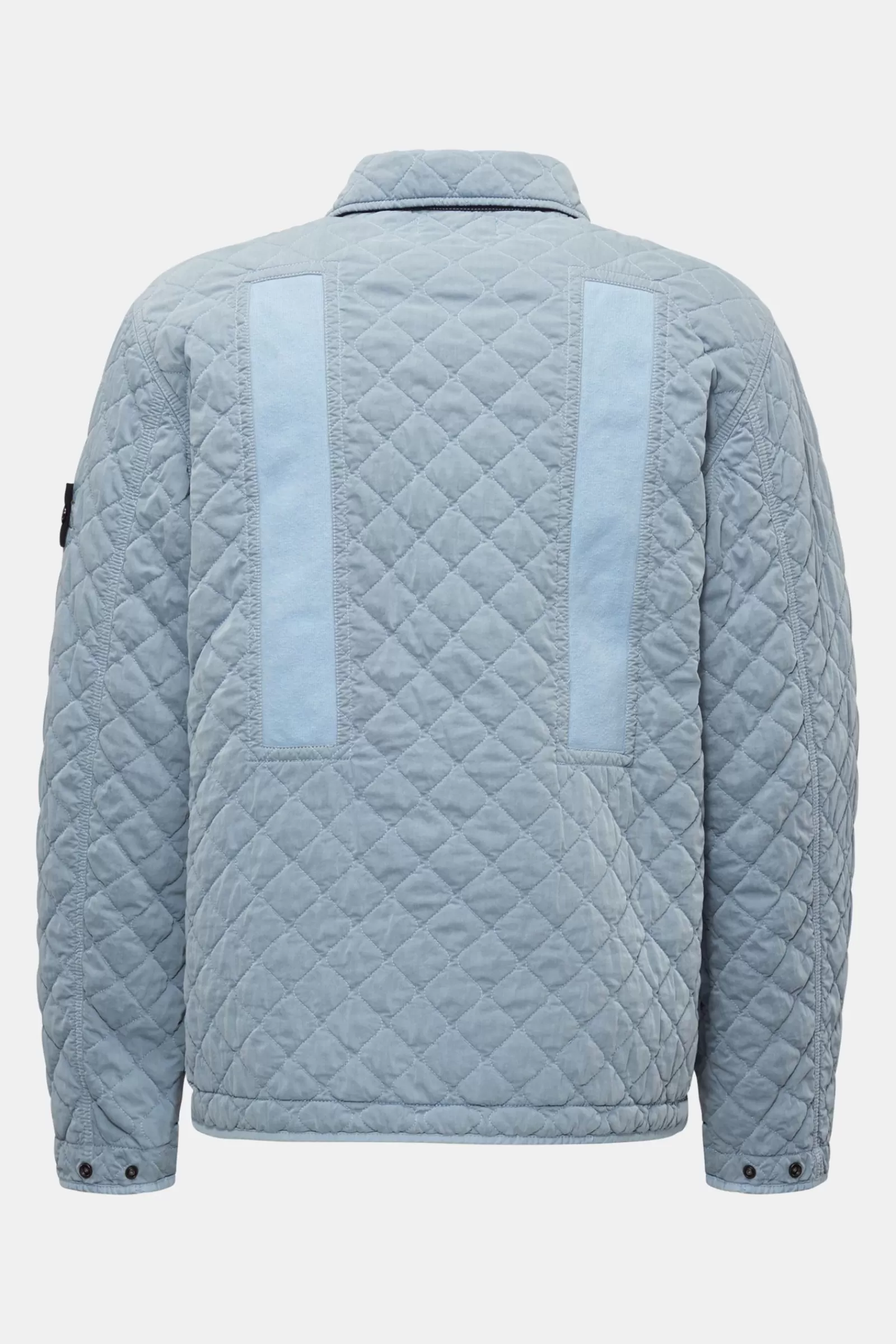 Quilted Jacket '50 Fili Quilted-Tc' Smoky Blue>Stone Island Outlet