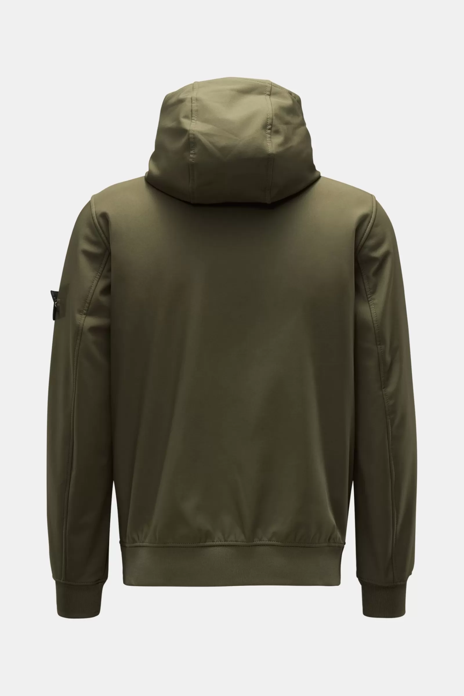 Softshell Blouson 'soft Shell-R E.Dye Technology' Olive>Stone Island Store