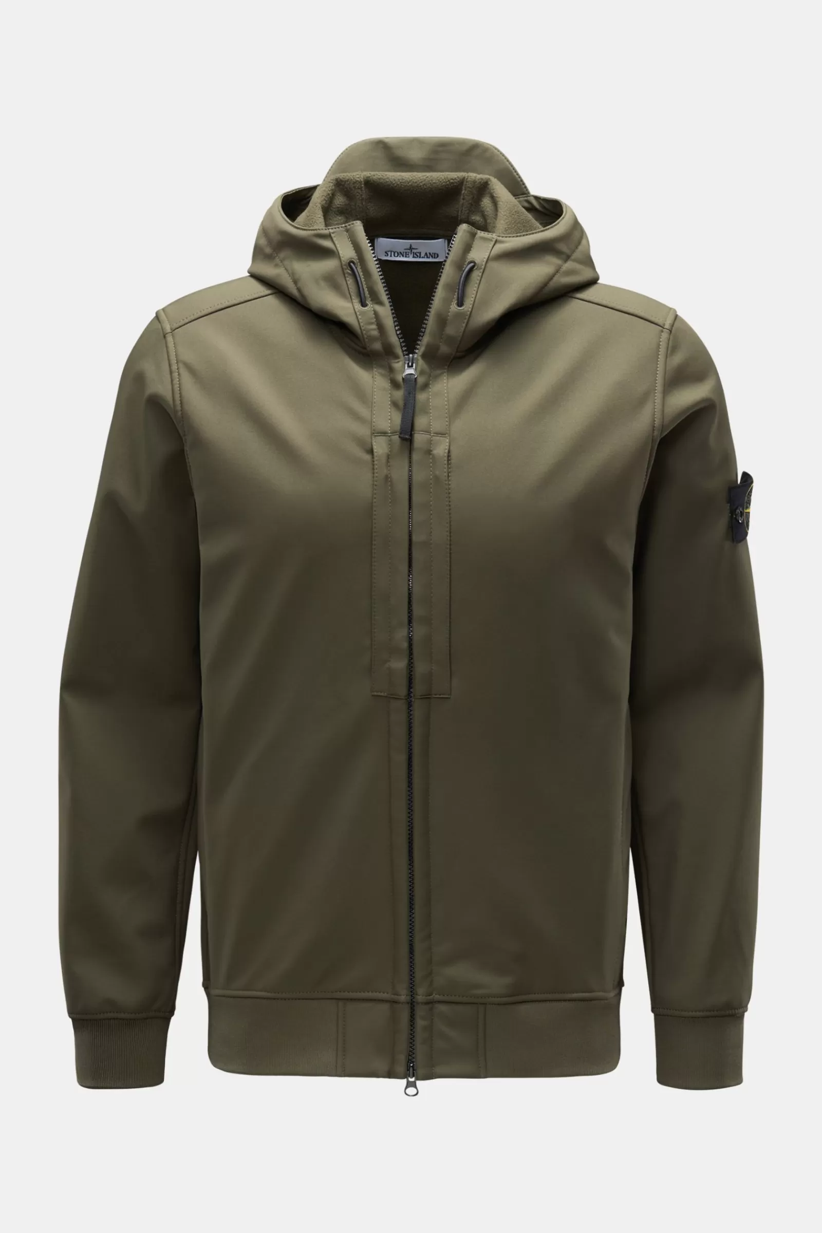 Softshell Blouson 'soft Shell-R E.Dye Technology' Olive>Stone Island Store