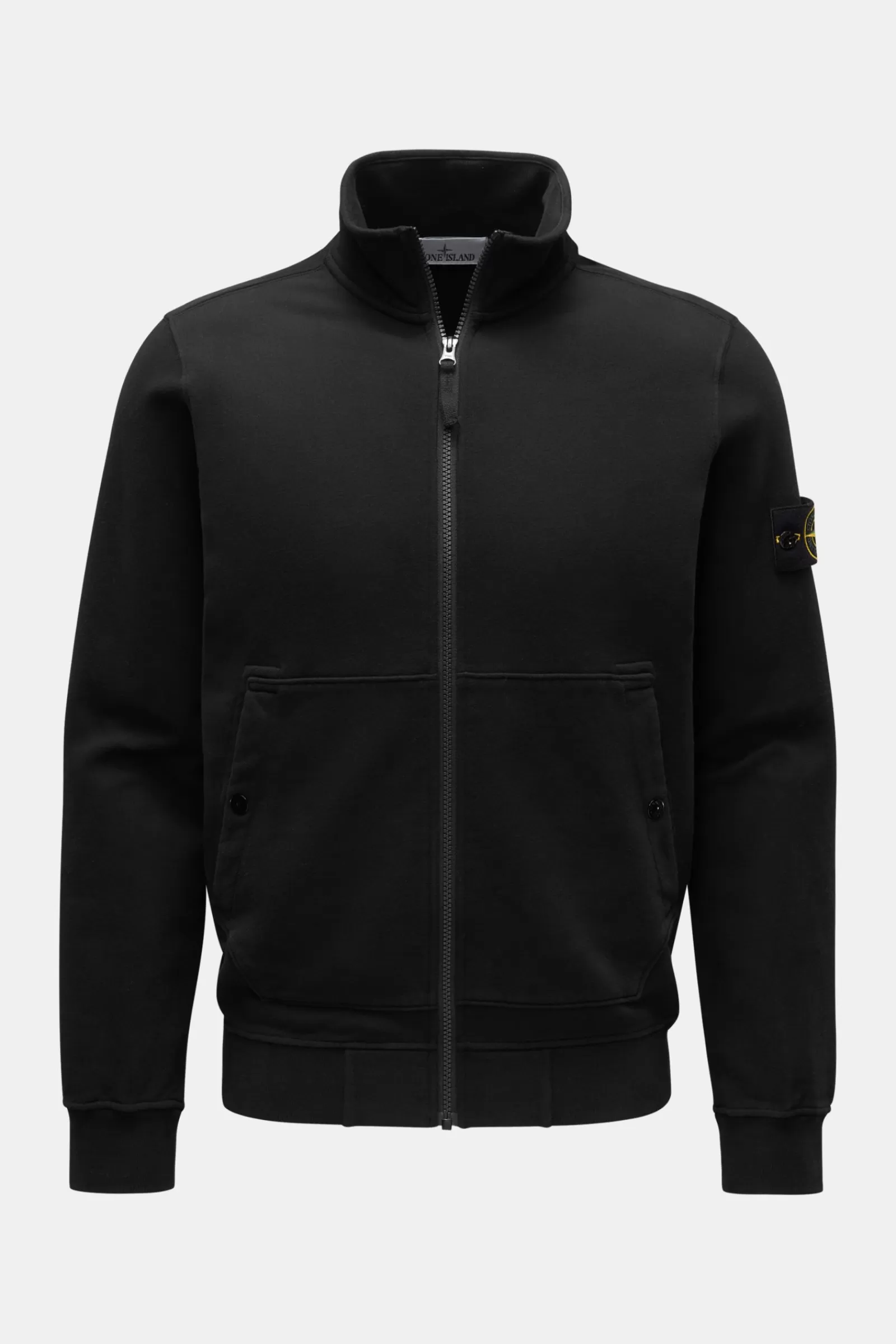 Sweat Jacket Black>Stone Island Hot