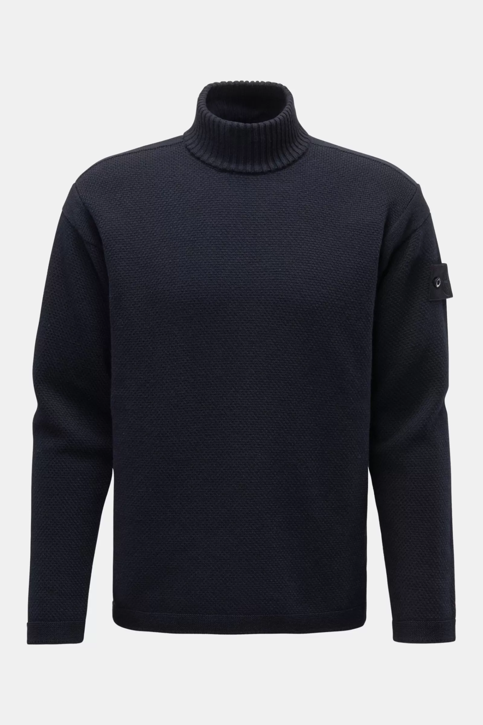 Turtleneck Jumper 'Ghost Piece' Navy^Stone Island Discount