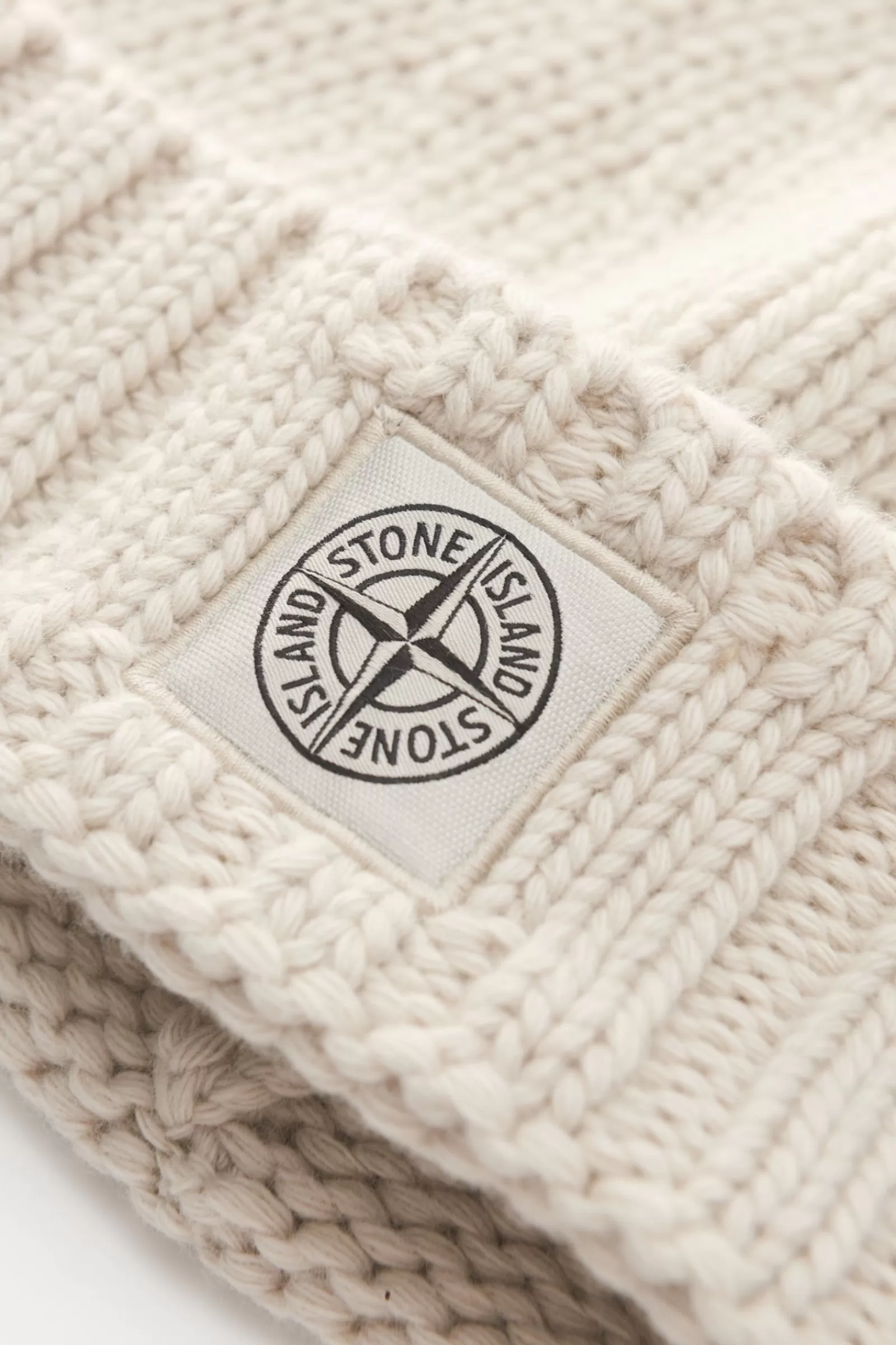 Wool Beanie Cream^Stone Island Sale