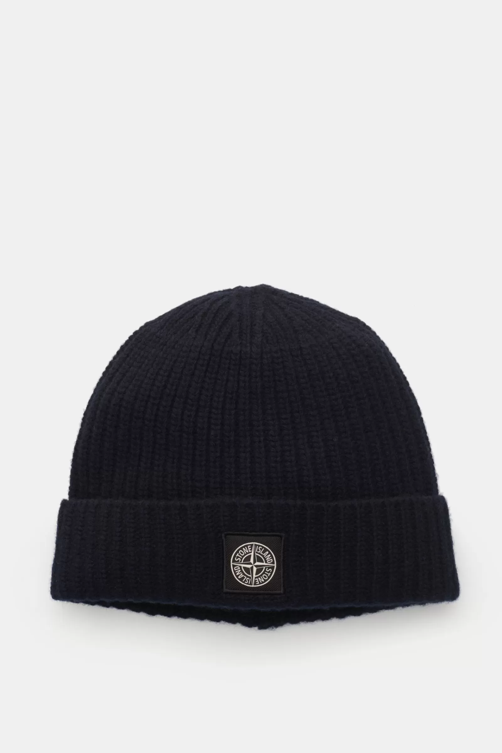 Wool Beanie Navy^Stone Island Store