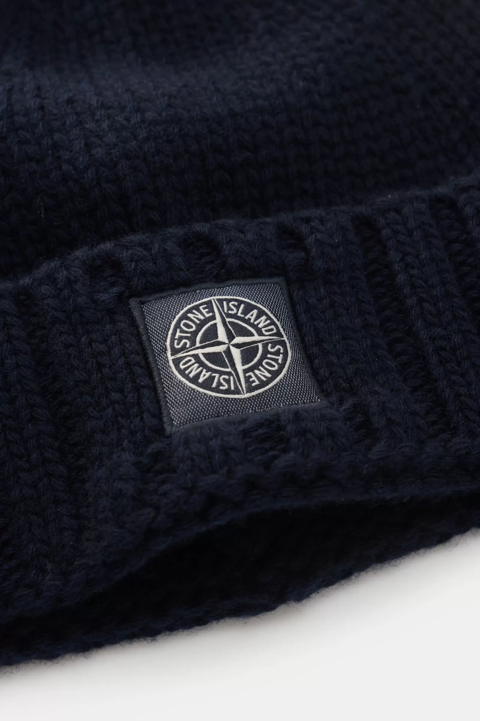 Wool Beanie Navy^Stone Island Best