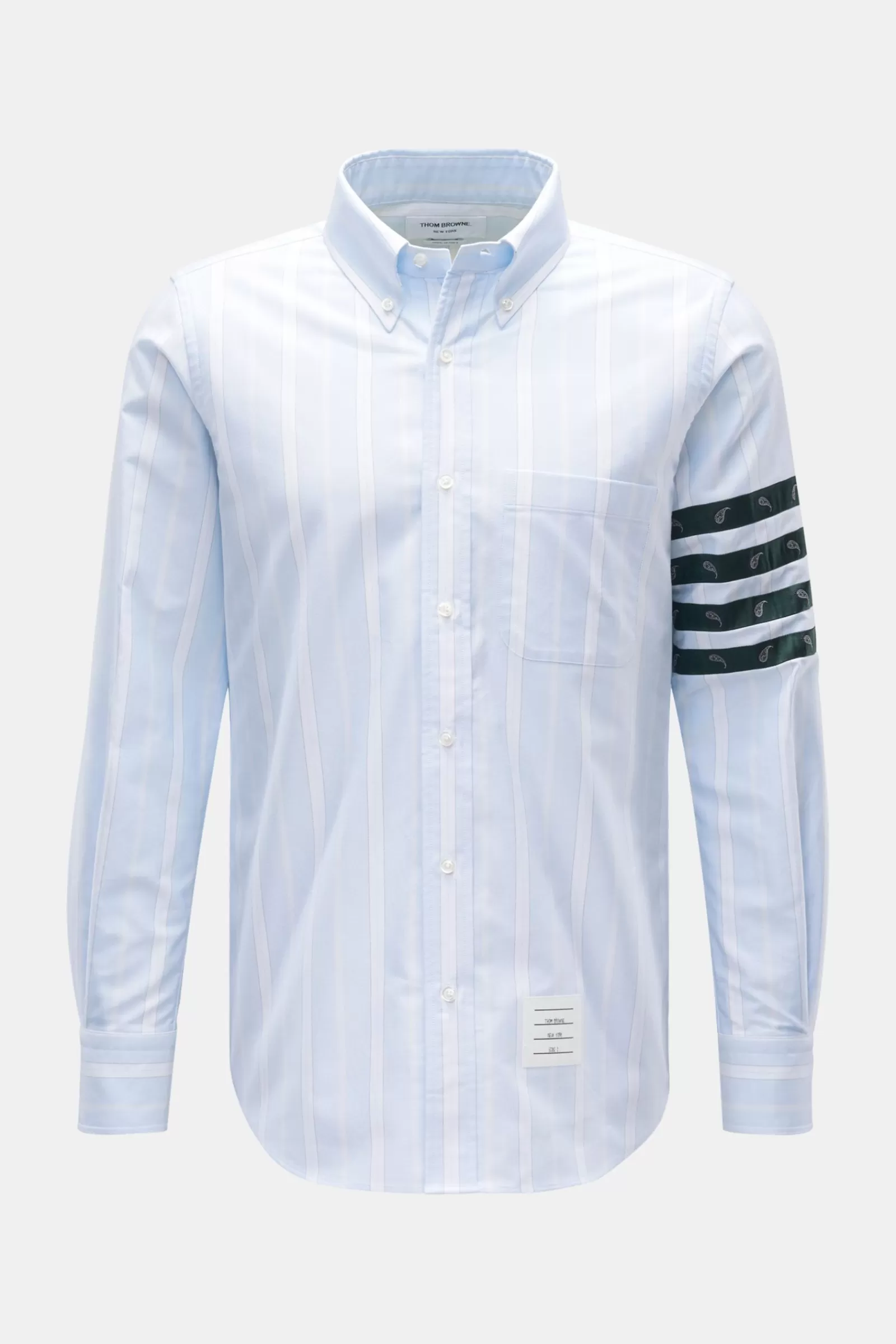 Casual Shirt Light Blue/White Striped>Thom Browne Shop