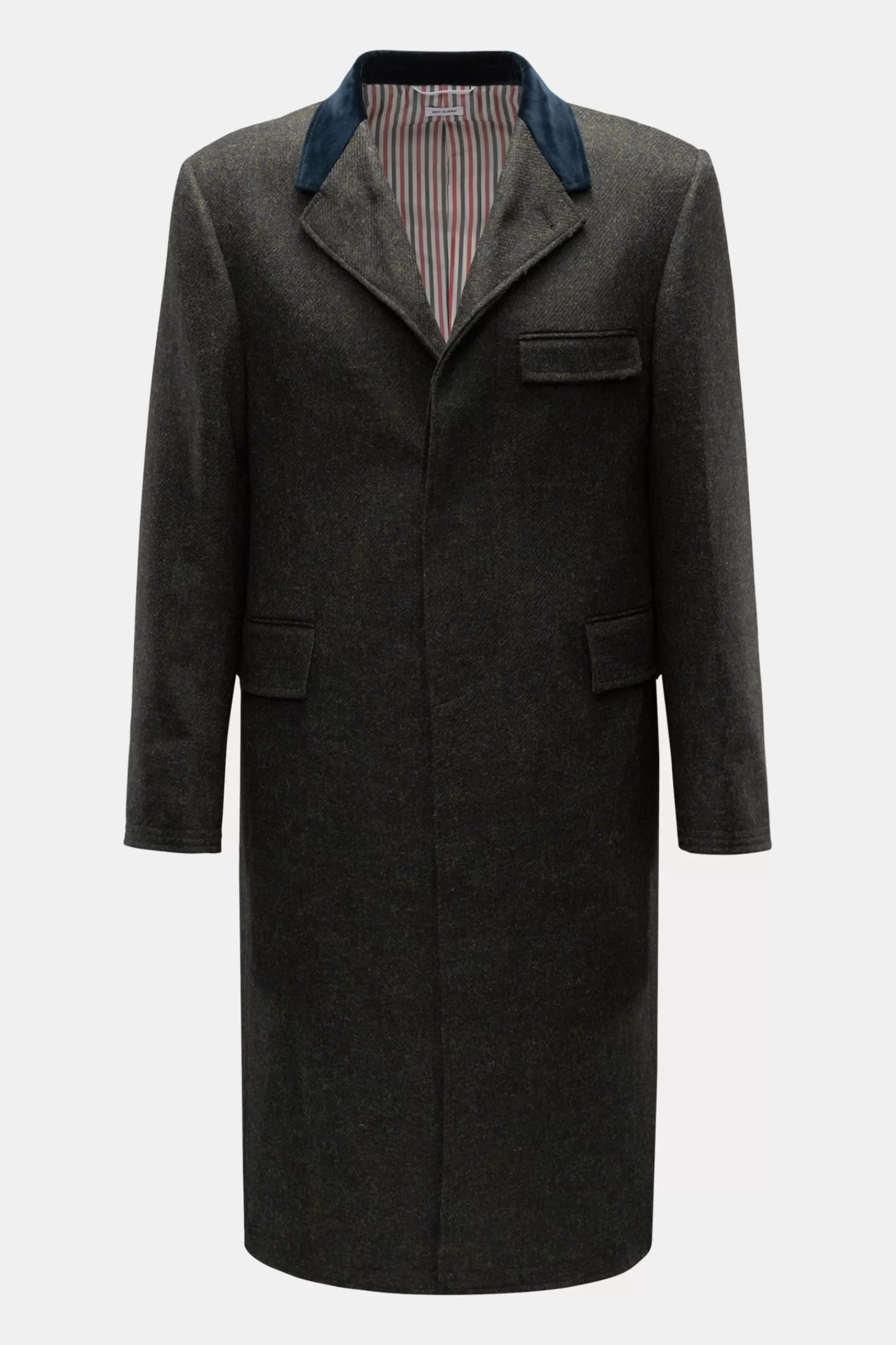 Coat Dark Green>Thom Browne New