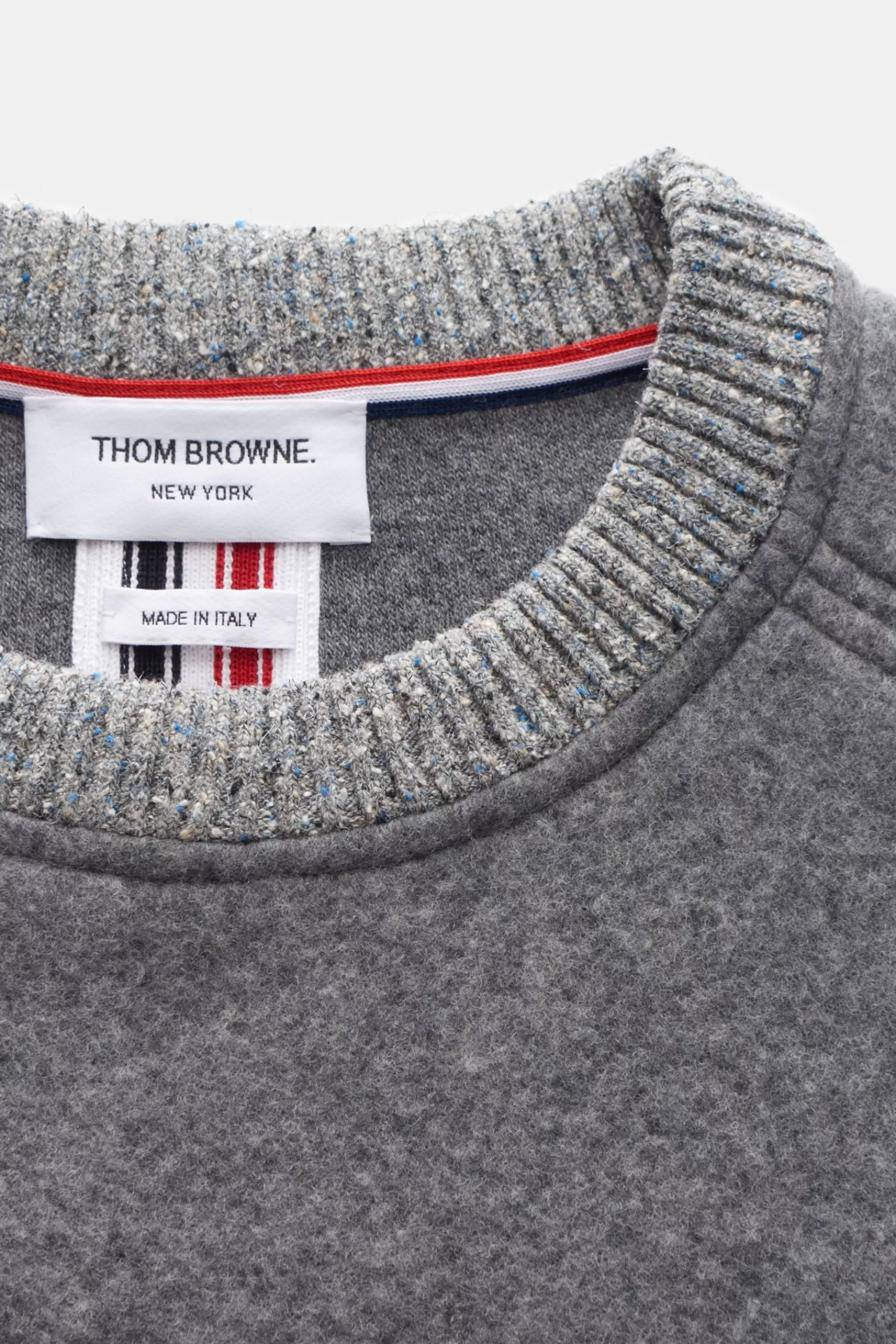 Crew Neck Jumper Grey^Thom Browne New