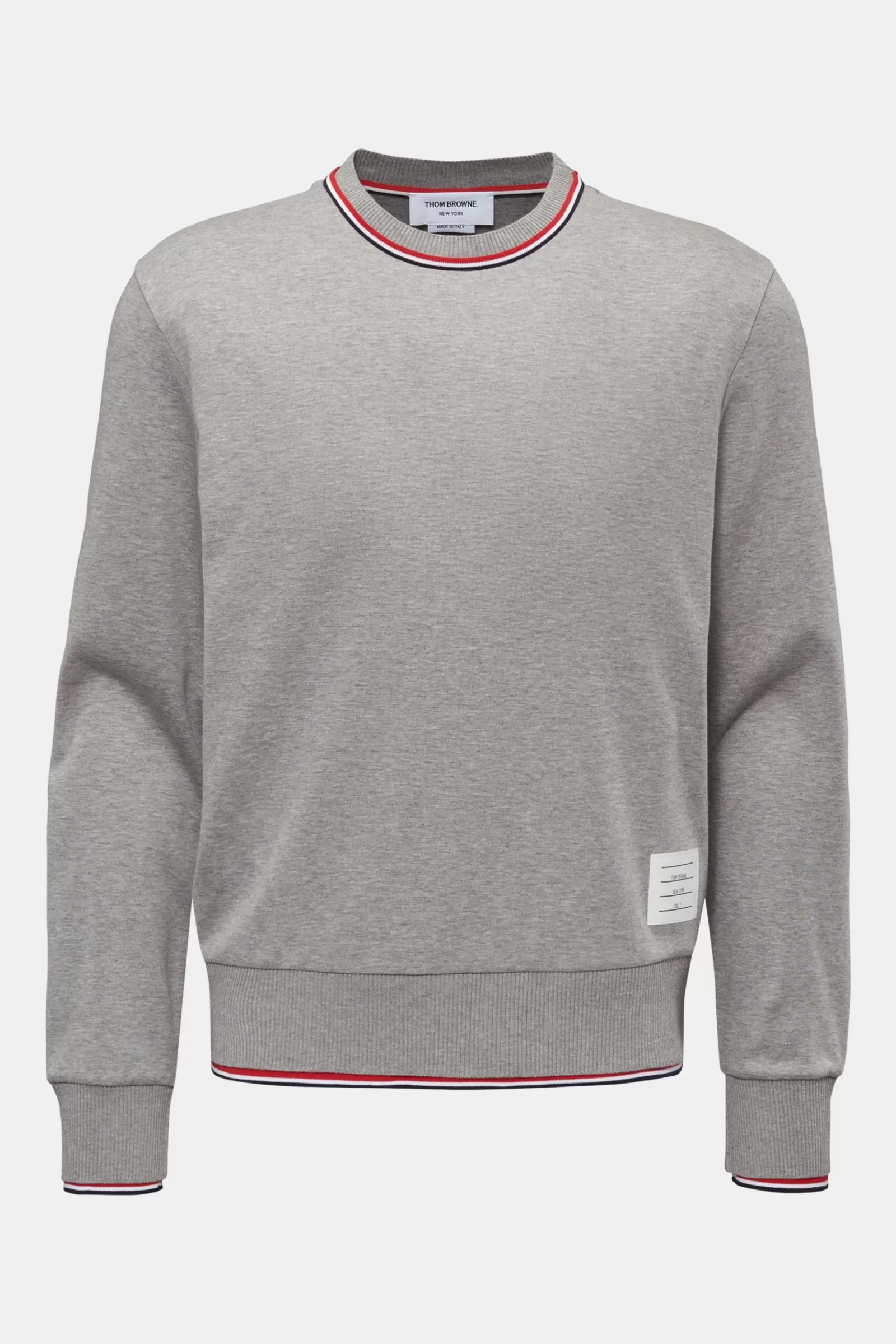 Crew Neck Jumper Light Grey^Thom Browne Outlet