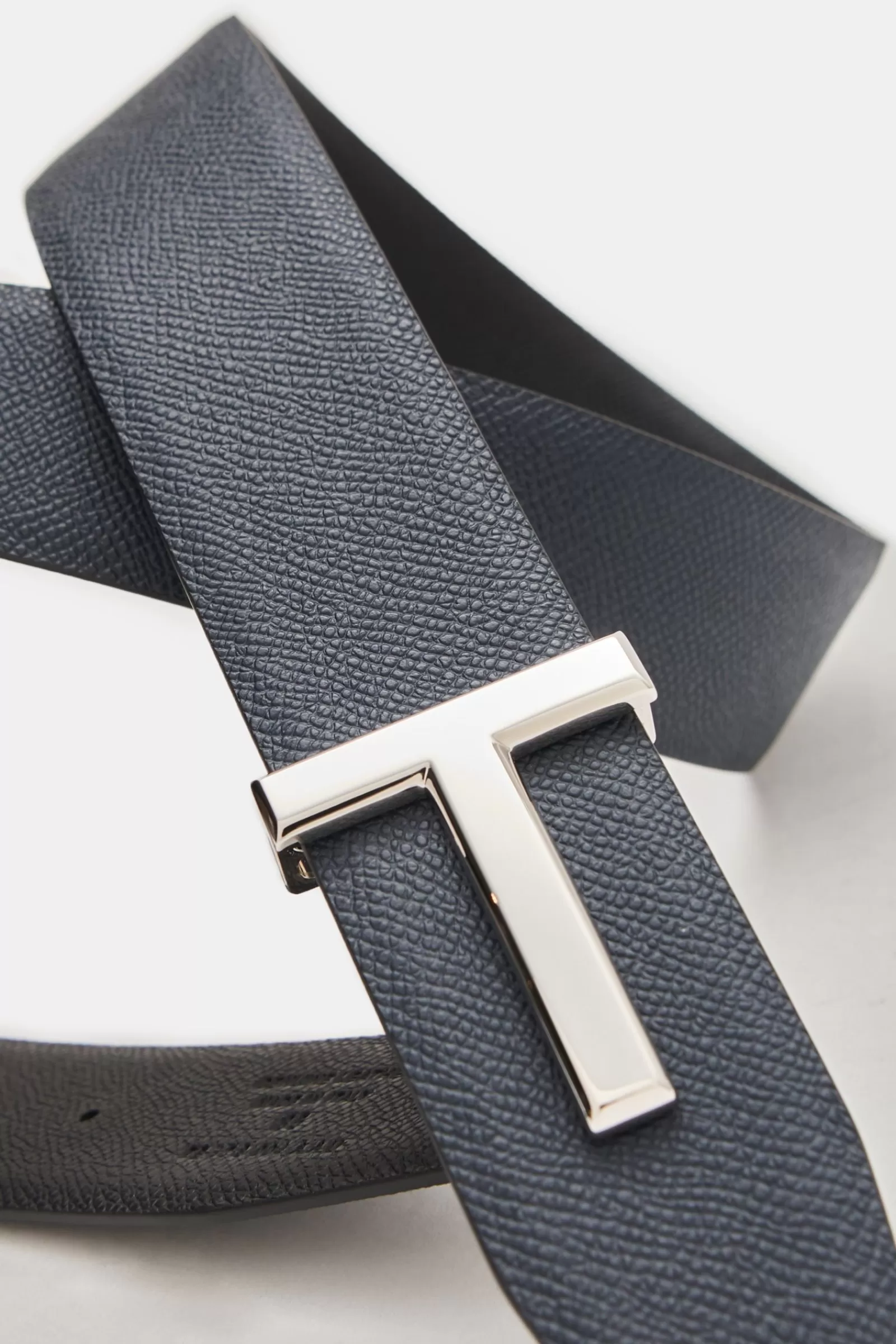 Belt Dark Navy/Silver^Tom Ford Discount