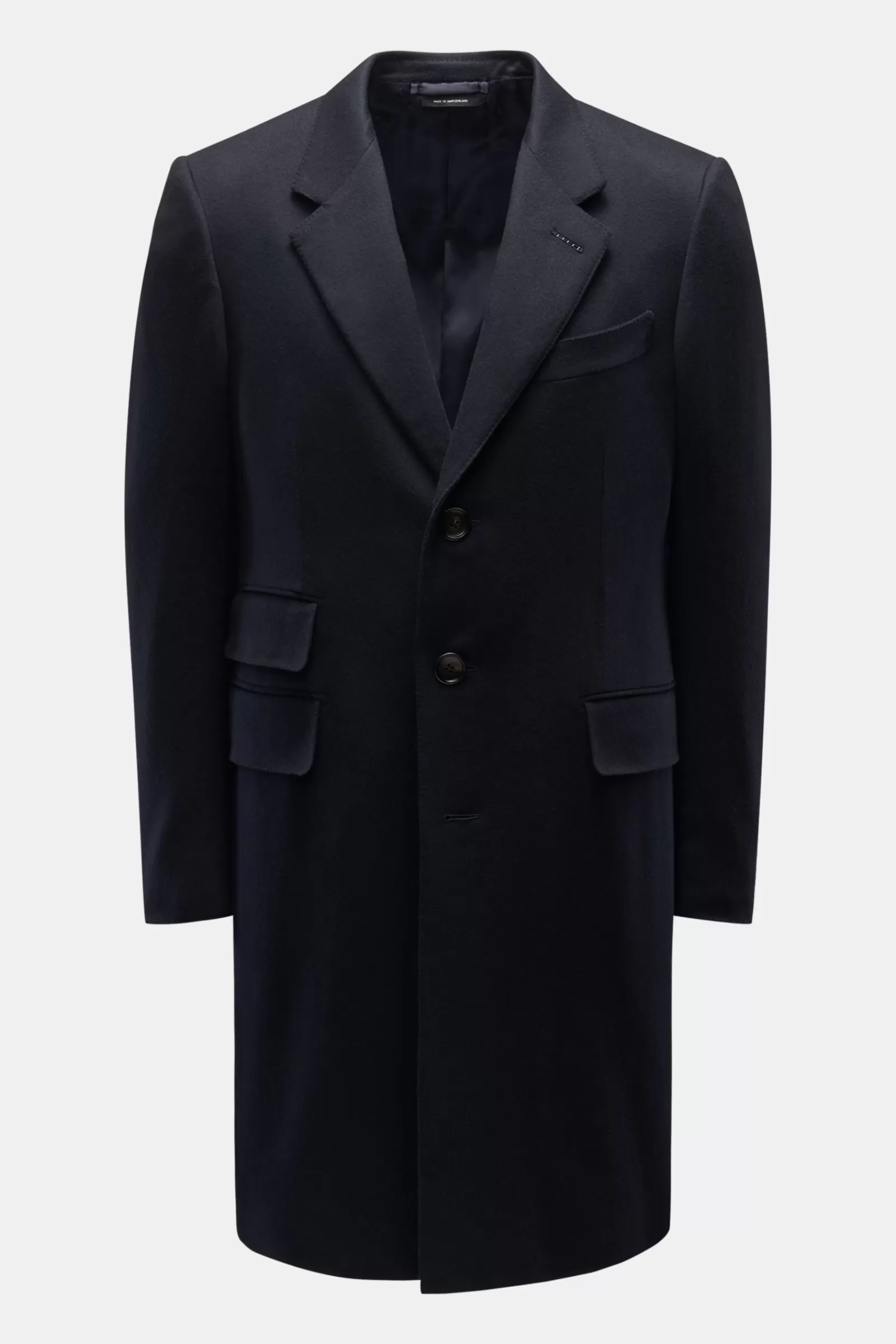 Cashmere Coat Navy>Tom Ford Sale