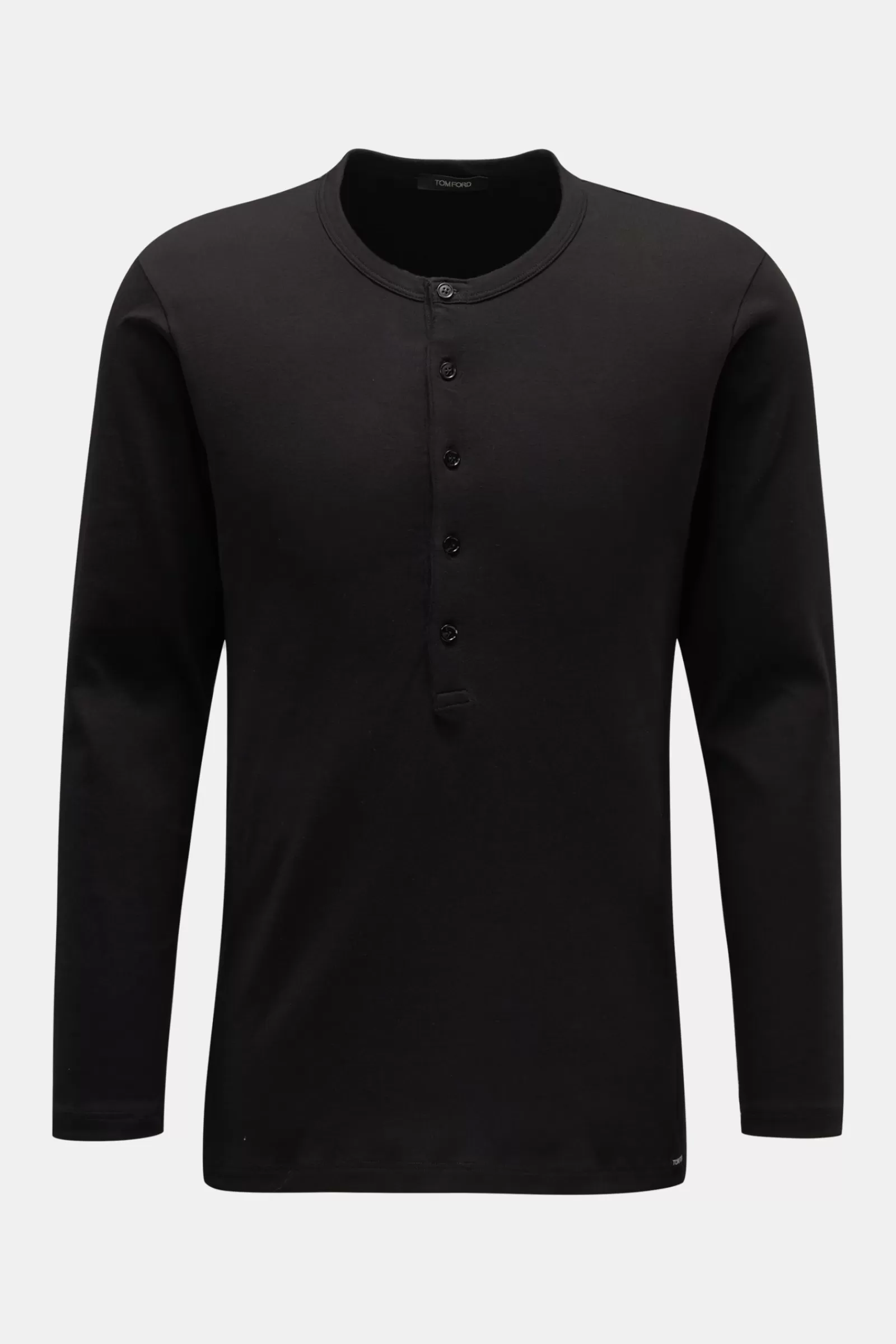 Crew Neck Long Sleeve Black>Tom Ford Flash Sale