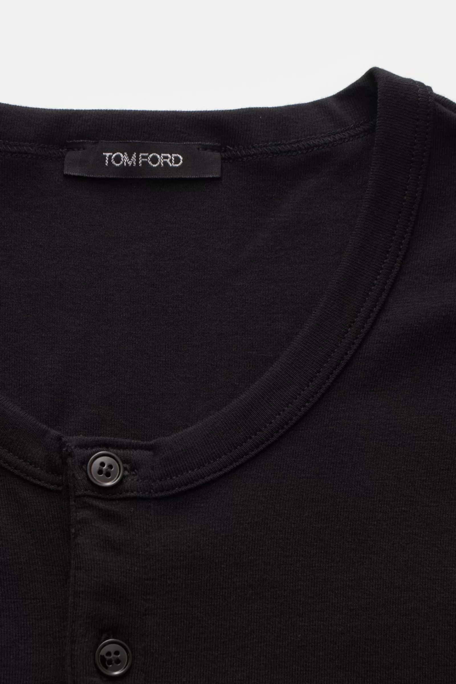 Crew Neck Long Sleeve Black>Tom Ford Flash Sale