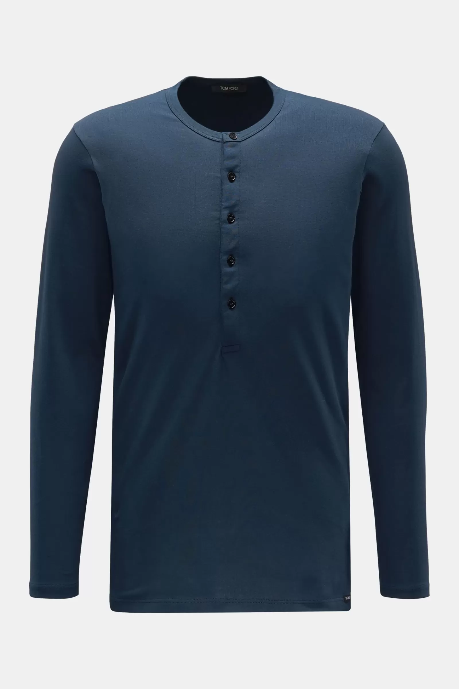 Crew Neck Long Sleeve Navy>Tom Ford Fashion