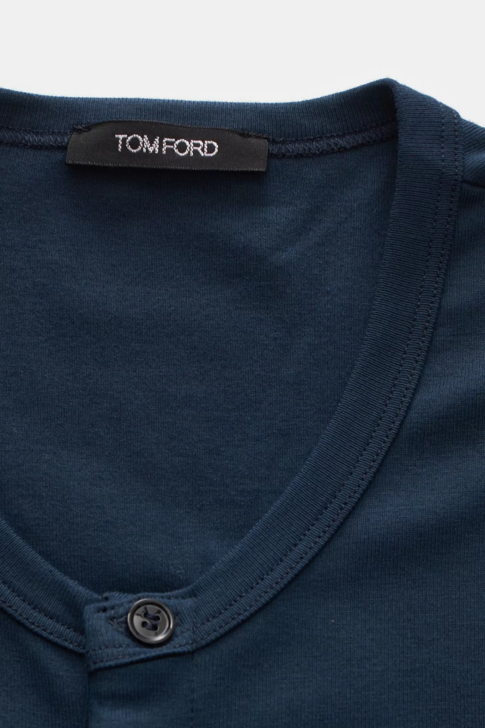 Crew Neck Long Sleeve Navy>Tom Ford Fashion