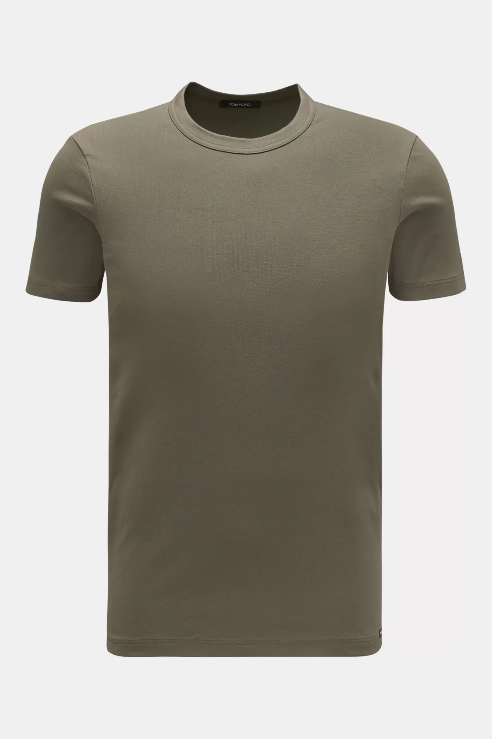 Crew Neck T-Shirt Olive>Tom Ford Best