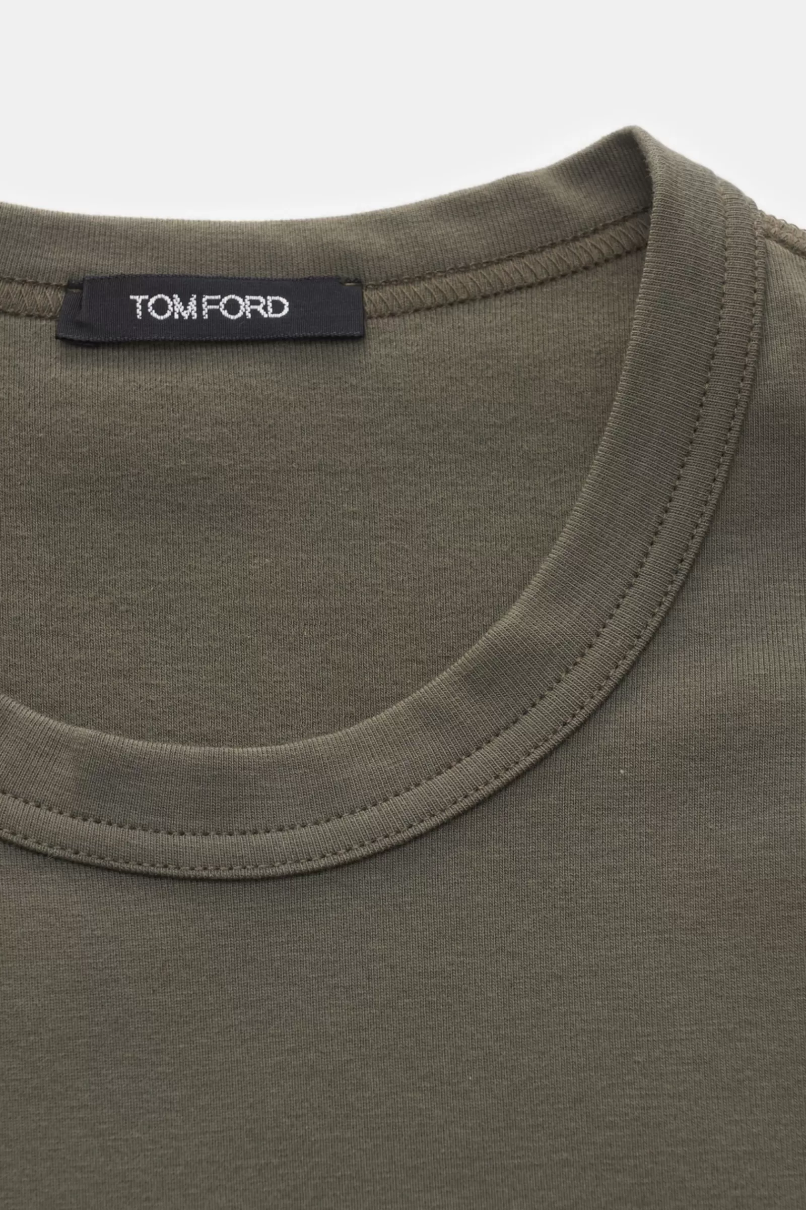 Crew Neck T-Shirt Olive>Tom Ford Best