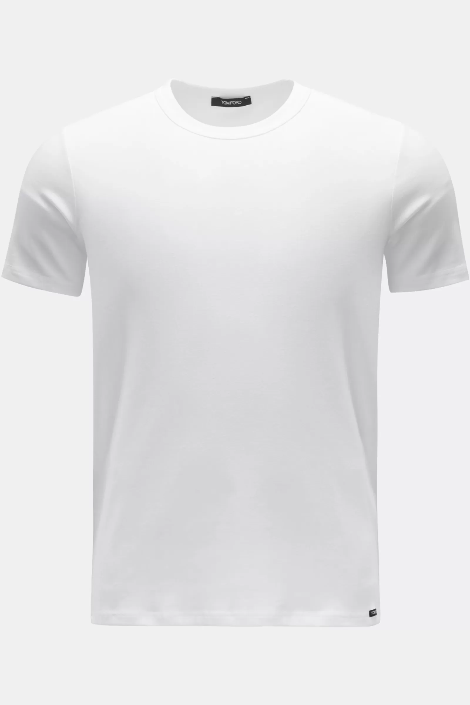 Crew Neck Undershirt White>Tom Ford Outlet