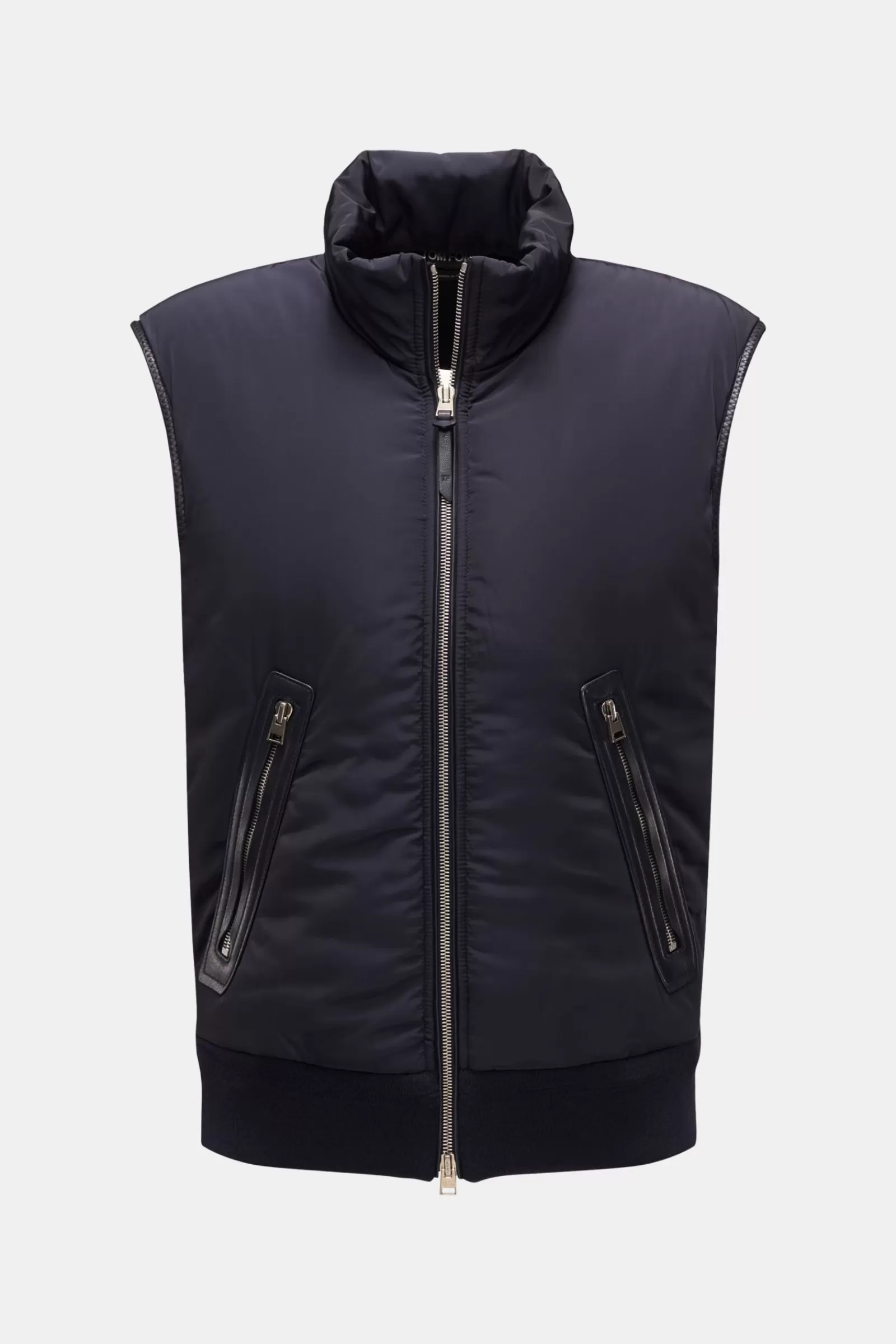 Down Gilet Navy>Tom Ford Sale