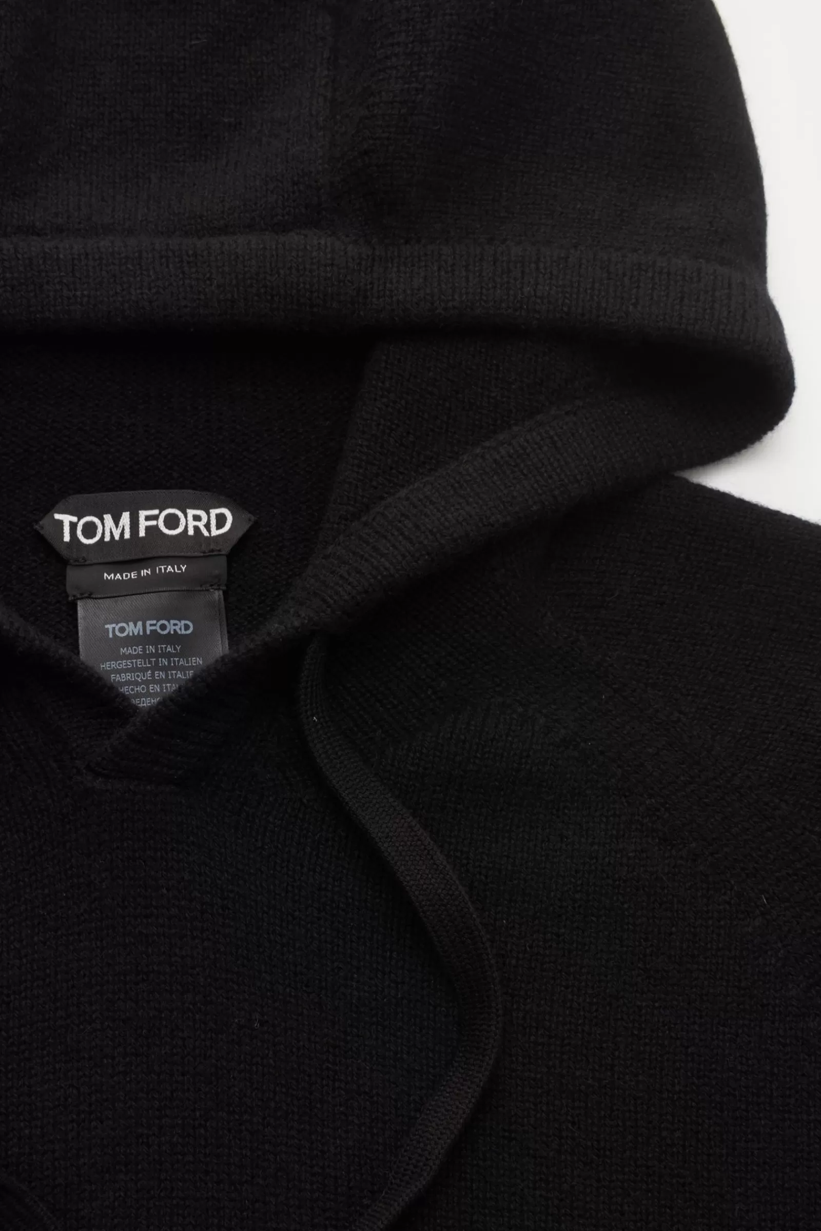 Hooded Jumper Black^Tom Ford Cheap