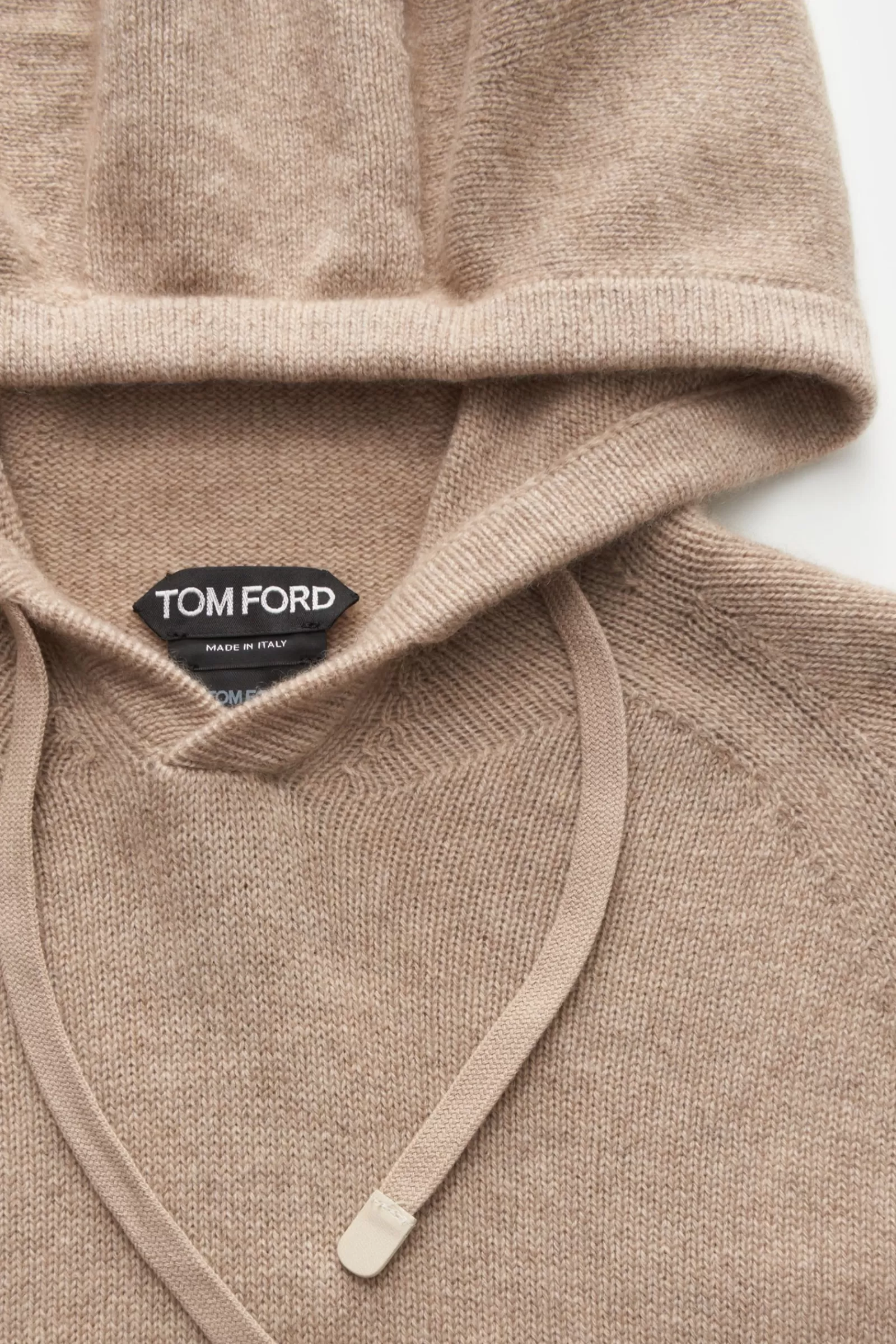 Hooded Jumper Light Brown^Tom Ford Flash Sale