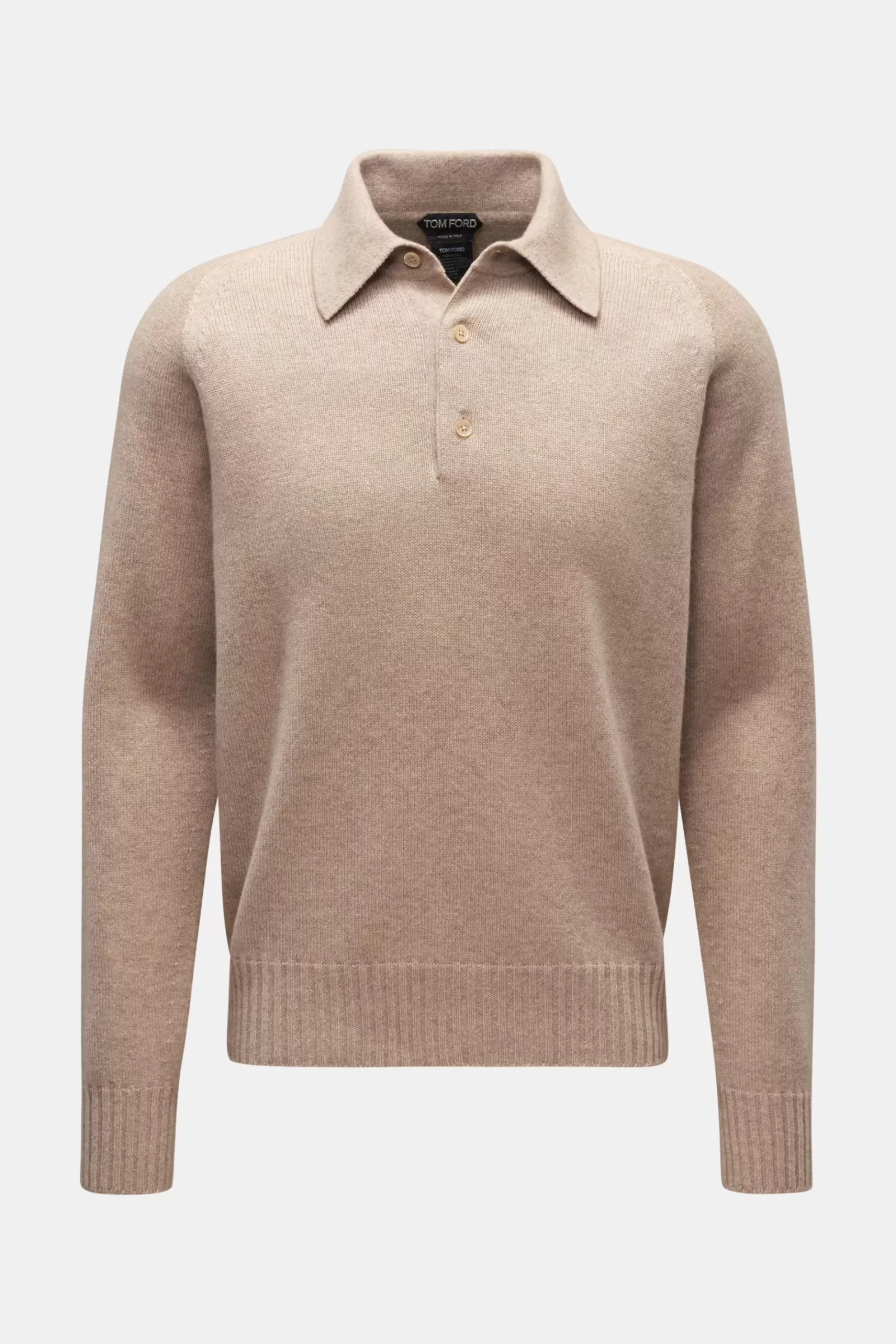 Knit Polo Beige^Tom Ford Fashion