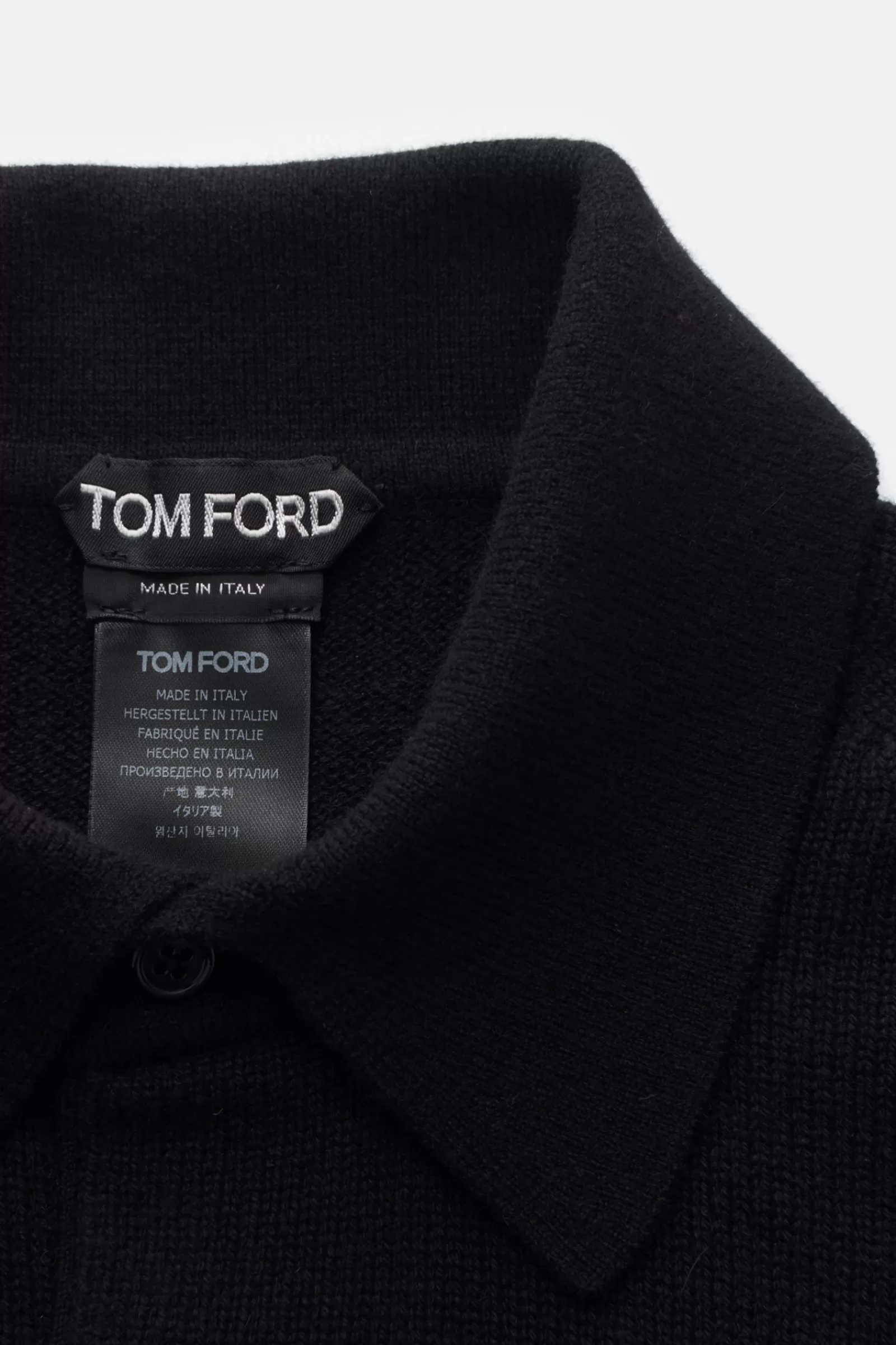 Knit Polo Black^Tom Ford Cheap