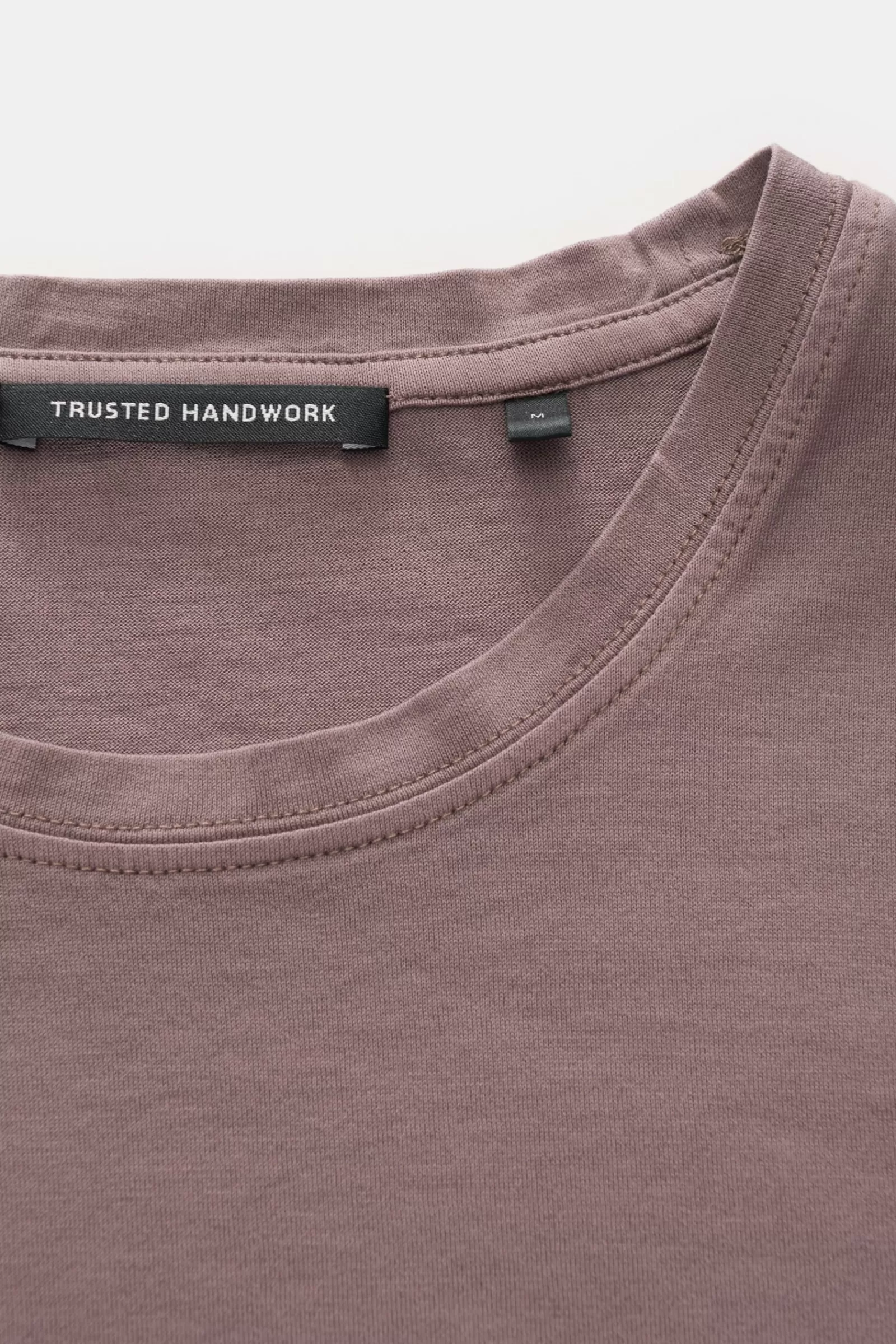 Crew Neck T-Shirt Purple>Trusted Handwork Discount