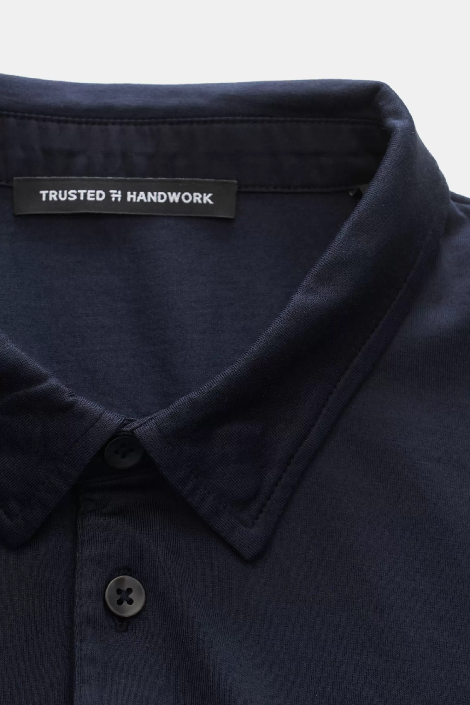 Jersey Polo Shirt Dark Navy>Trusted Handwork Best