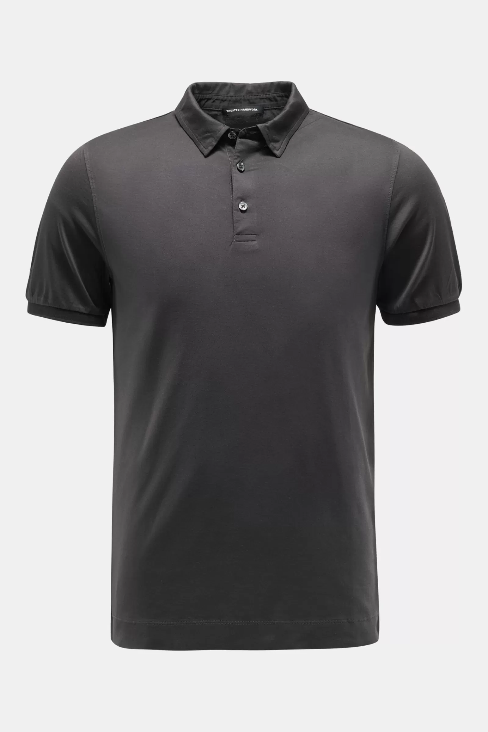 Polo Shirt Anthracite>Trusted Handwork Fashion