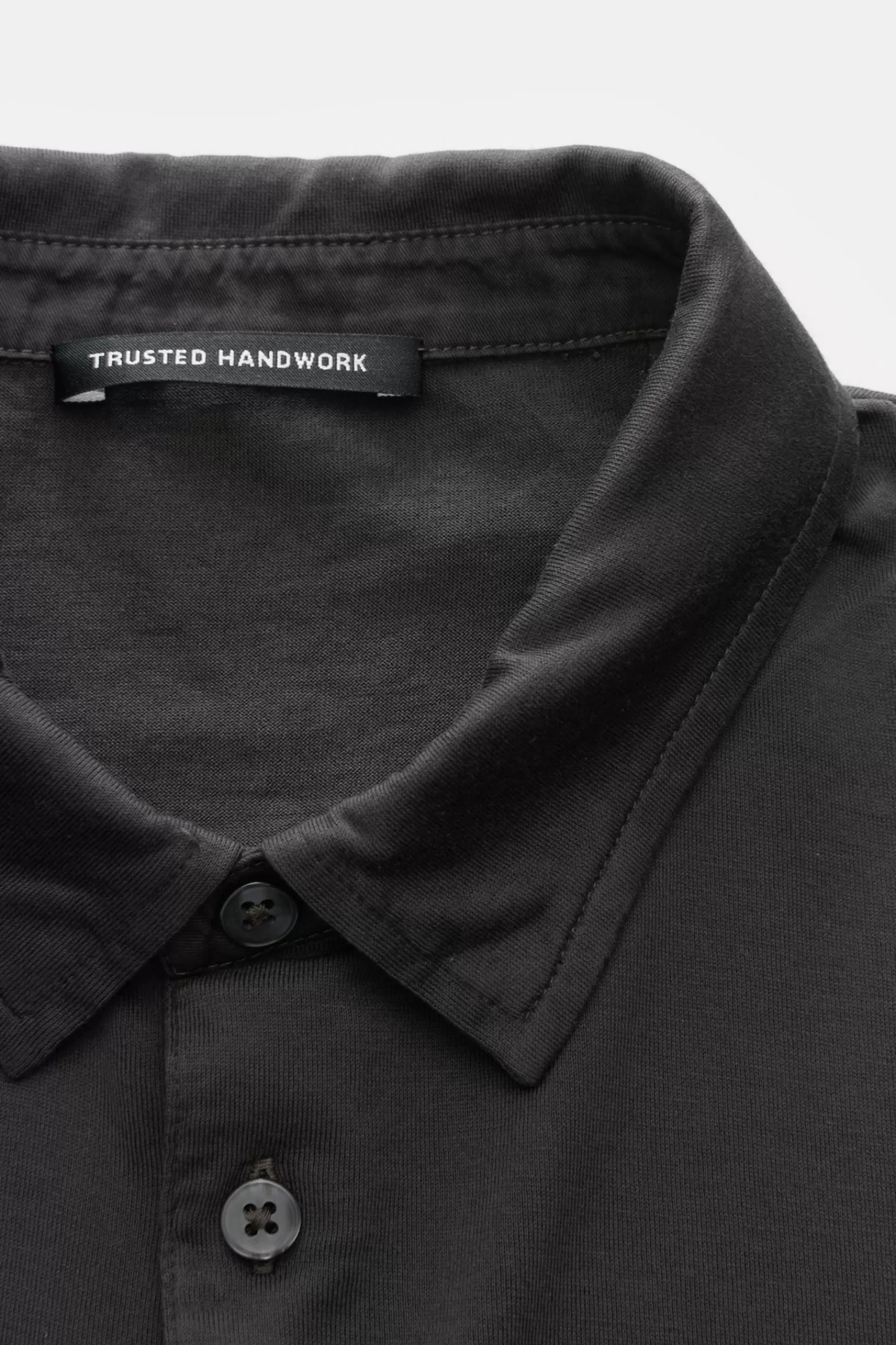 Polo Shirt Anthracite>Trusted Handwork Fashion